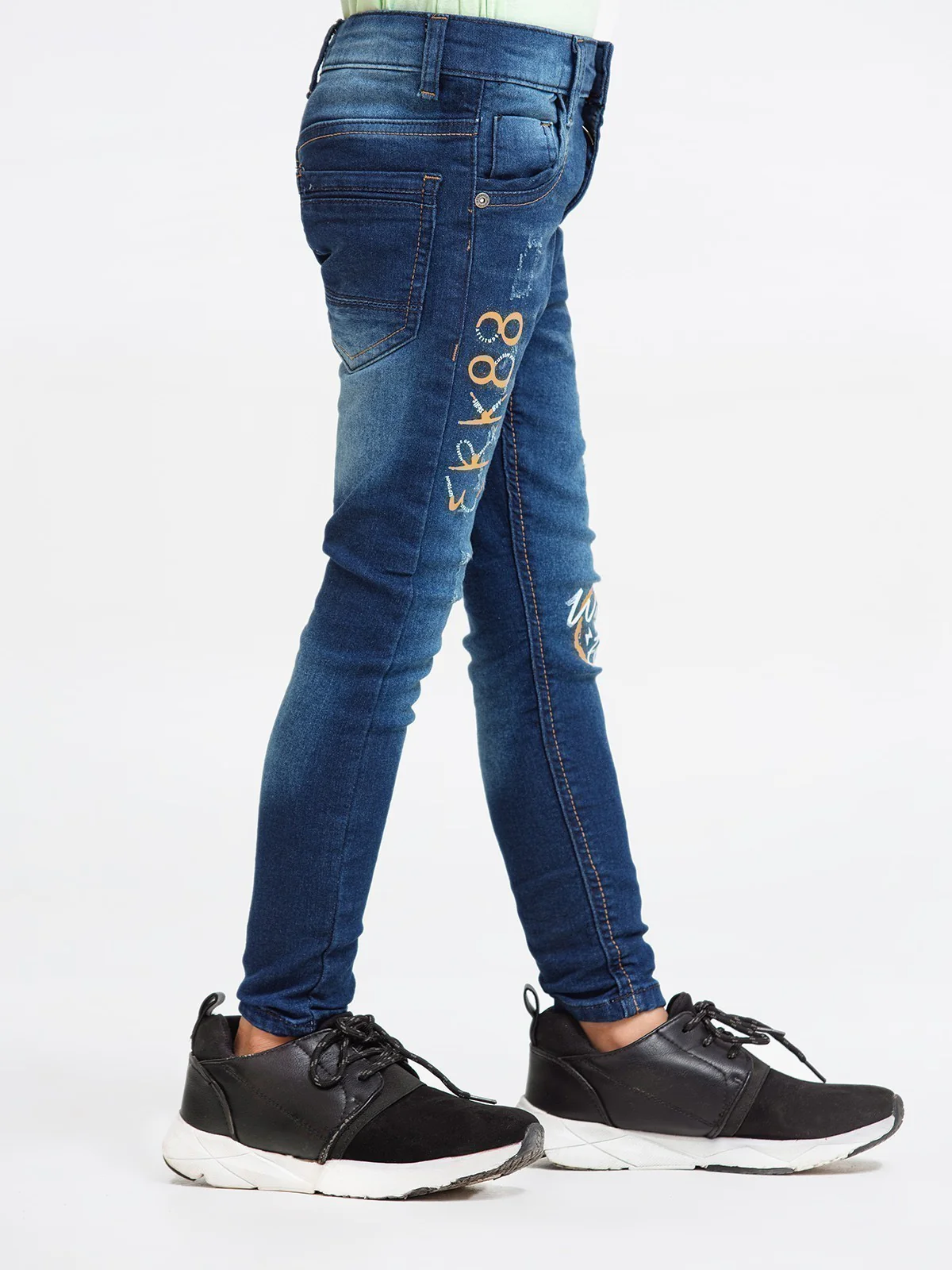 Boy's Blue Denim Pant - EBBDP23-012 - Image 3