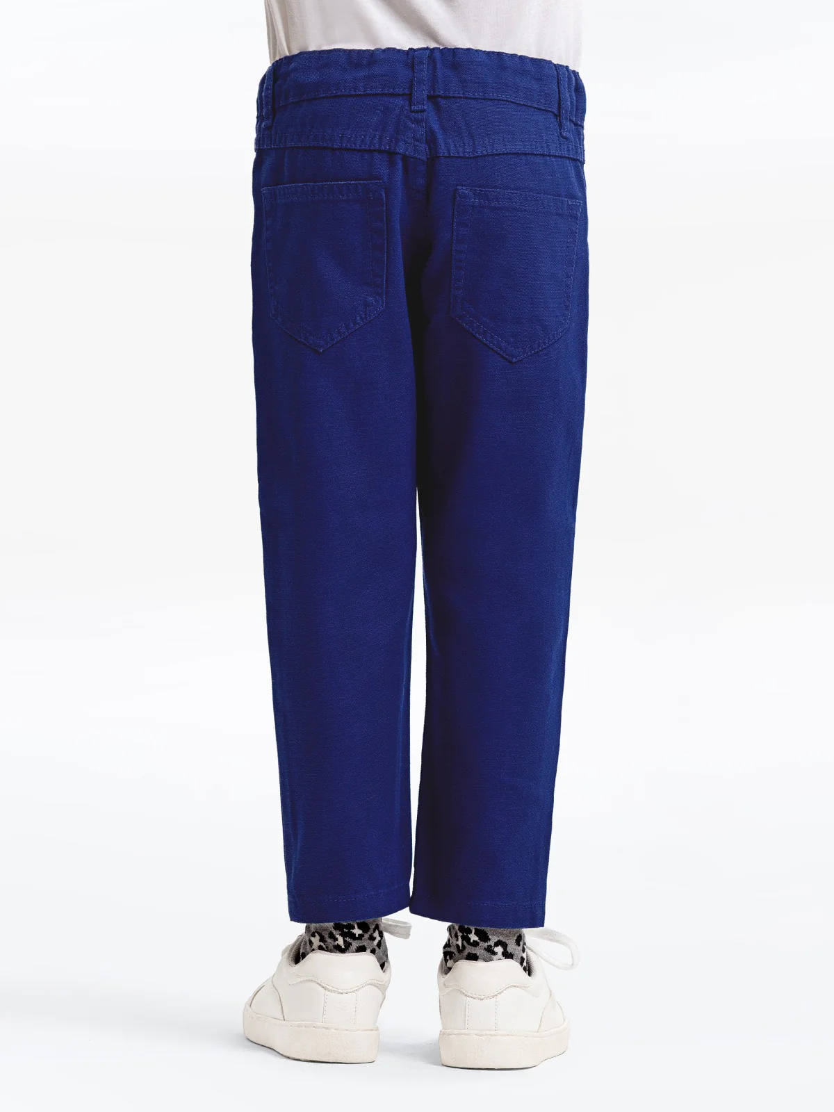 Boy's Dark Blue Chino Pant - EBBCP23-030 - Image 5
