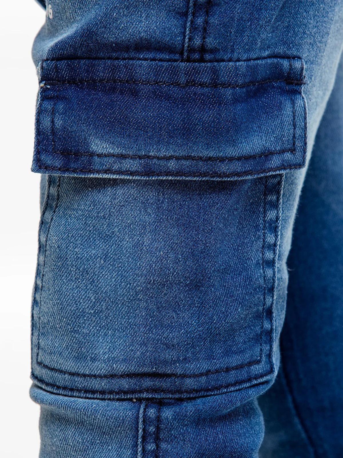 Boy's Denim Blue Denim Pant - EBBDP23-023 - Image 4