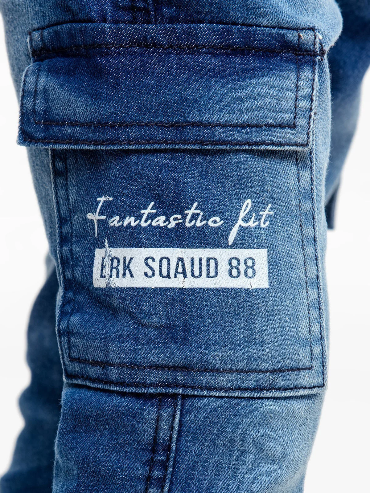 Boy's Denim Blue Denim Pant - EBBDP23-023 - Image 6