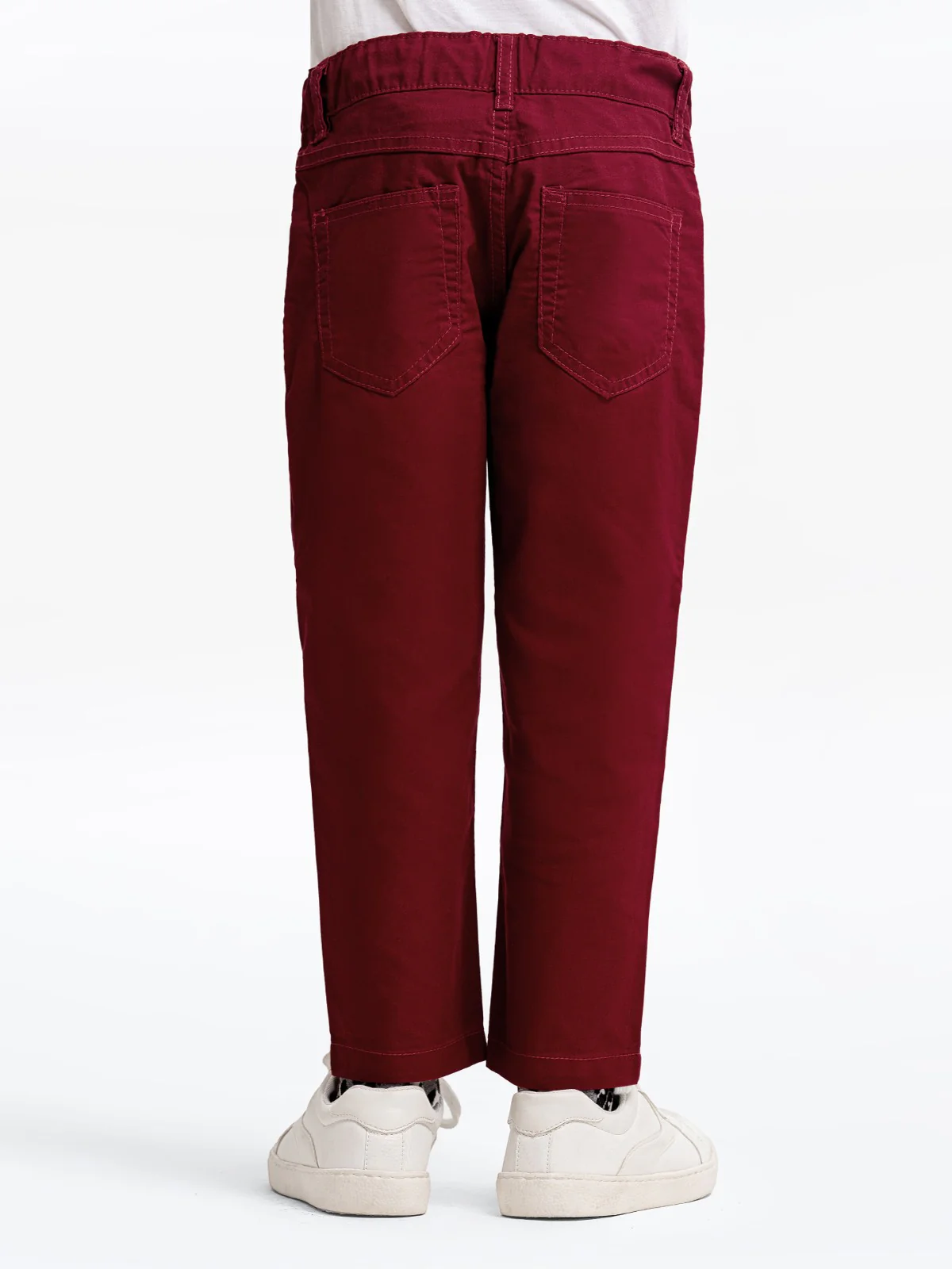 Boy's Maroon Chino Pant - EBBCP23-031 - Image 6