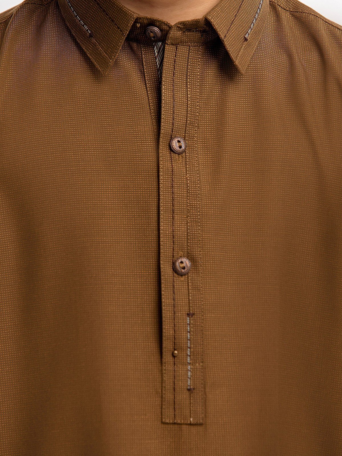 Boy's Mehndi Kurta Shalwar - EBTKS23-3904 - Image 3