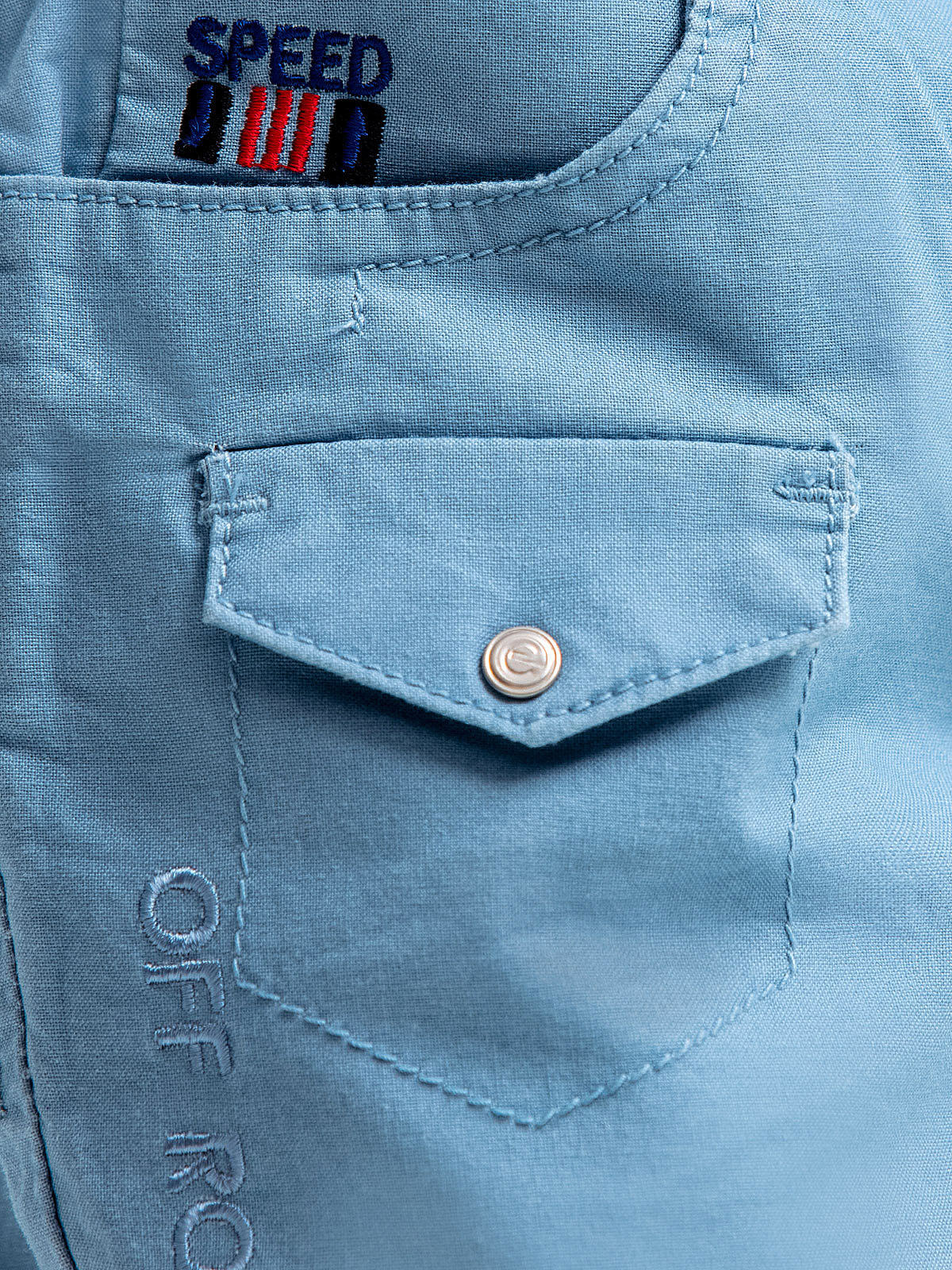 Boy's Mid Blue Chino Pant - EBBCP23-032 - Image 3