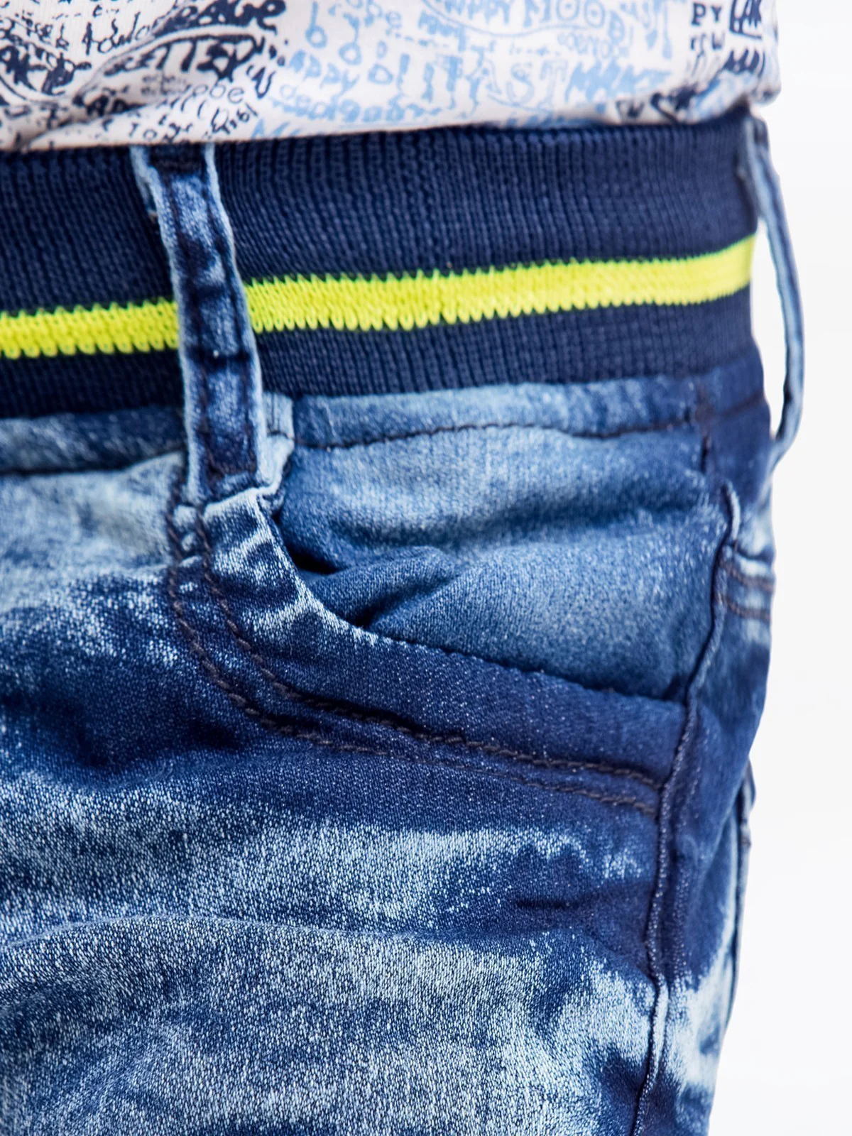 Boy's Mid Blue Denim Pant - EBBDP23-010 - Image 5