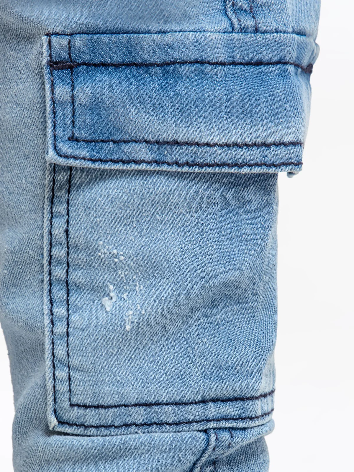 Boy's Powder Blue Denim Pant - EBBDP23-014 - Image 5