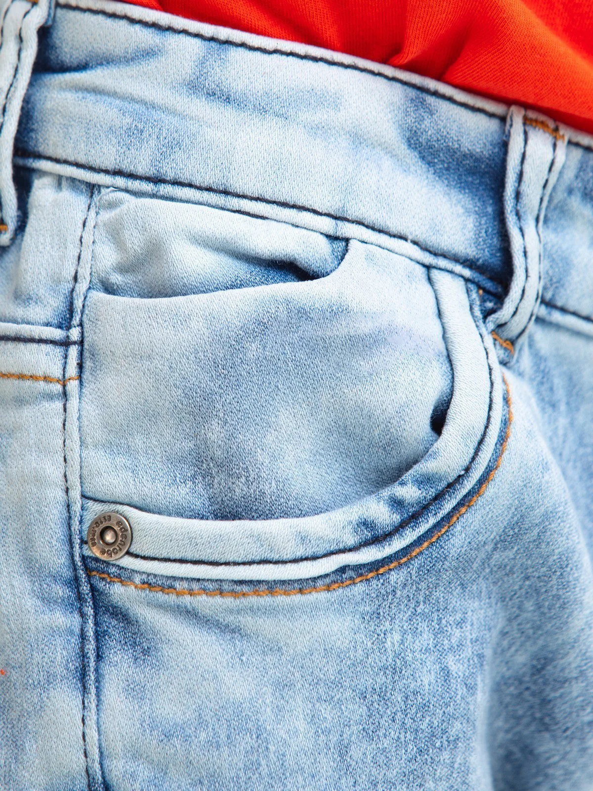 Boy's Sky Blue Denim Pant - EBBDP23-009 - Image 3