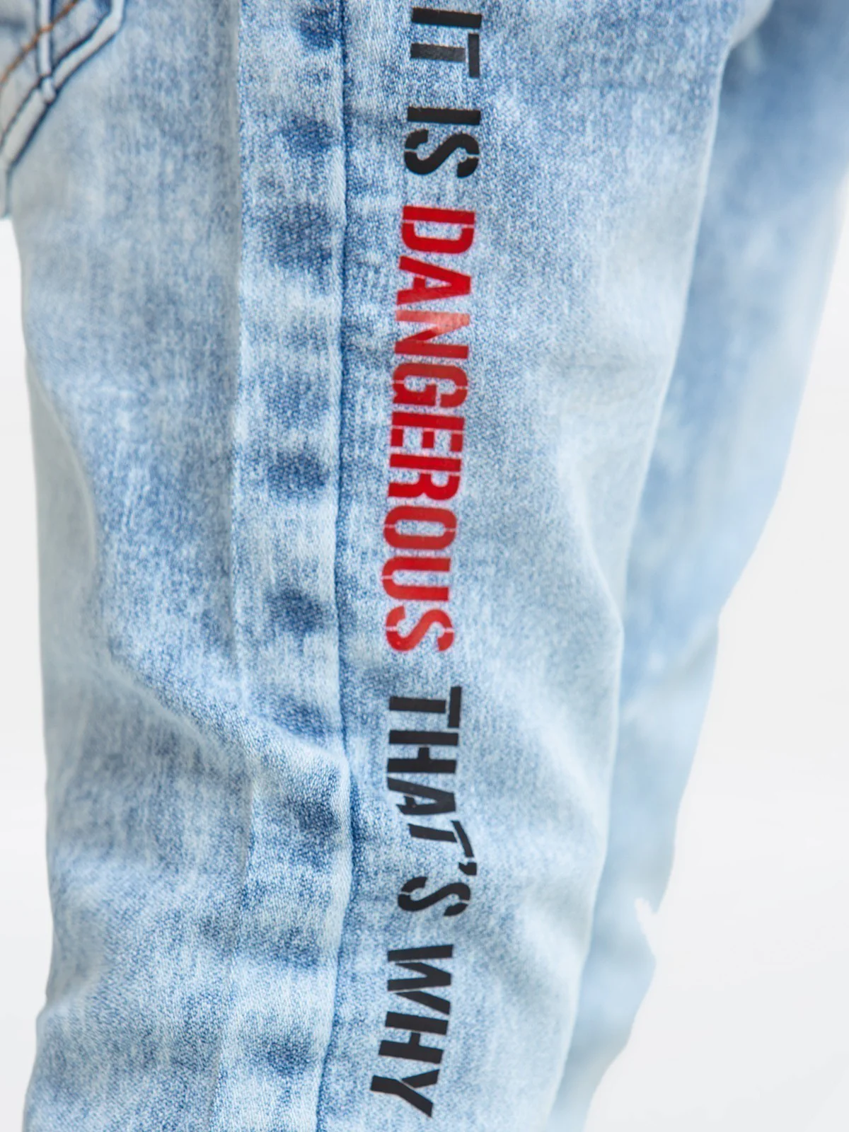 Boy's Sky Blue Denim Pant - EBBDP23-009 - Image 4