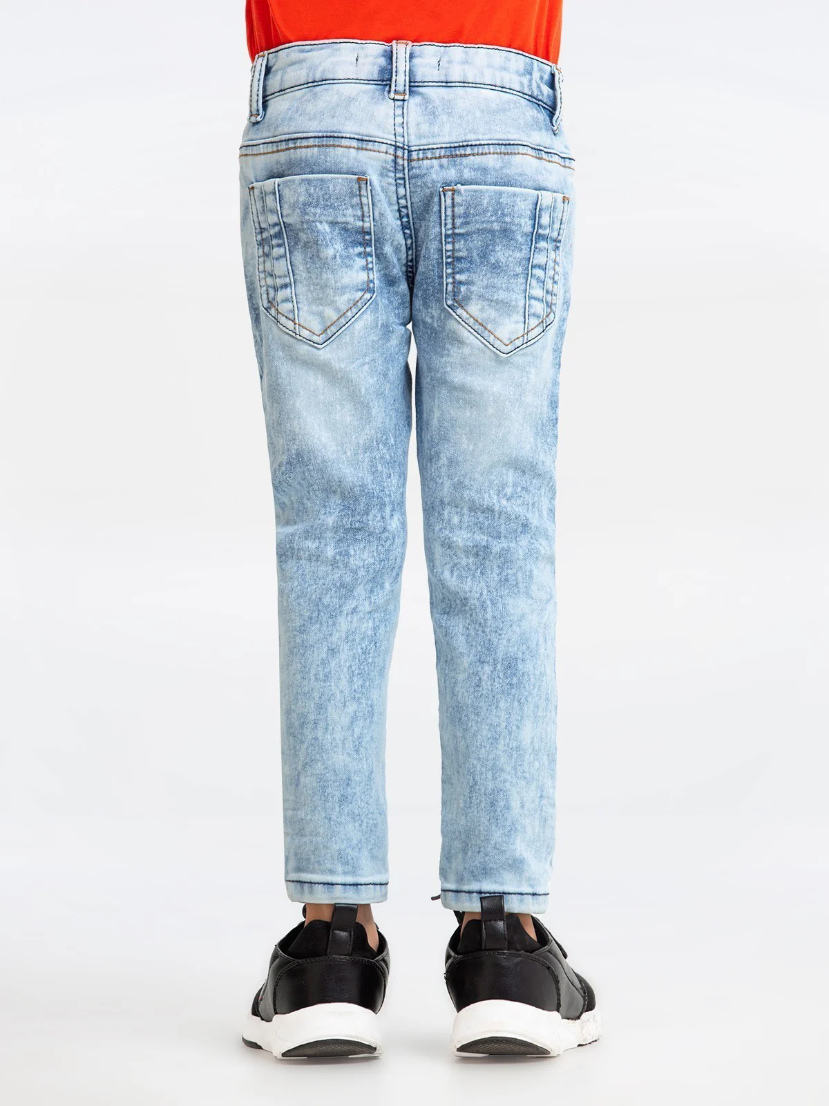 Boy's Sky Blue Denim Pant - EBBDP23-009 - Image 6