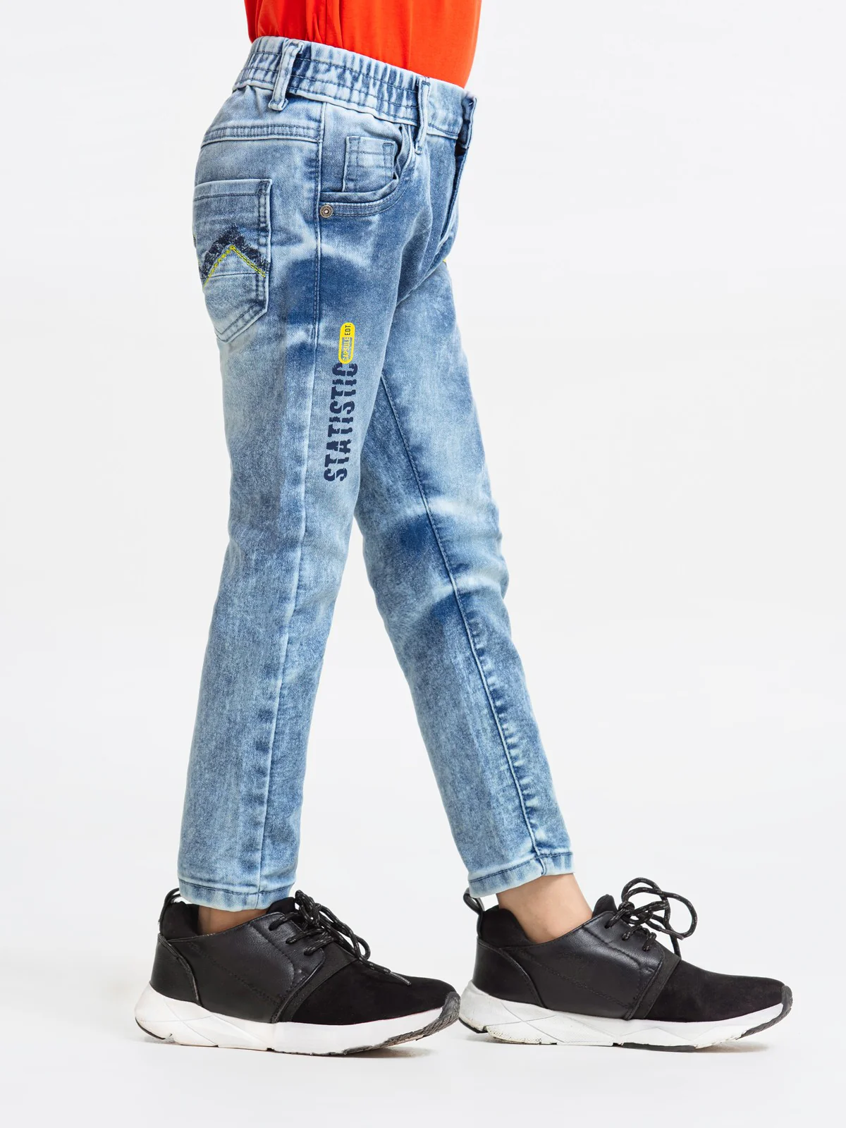 Boy's Sky Blue Denim Pant - EBBDP23-015 - Image 3