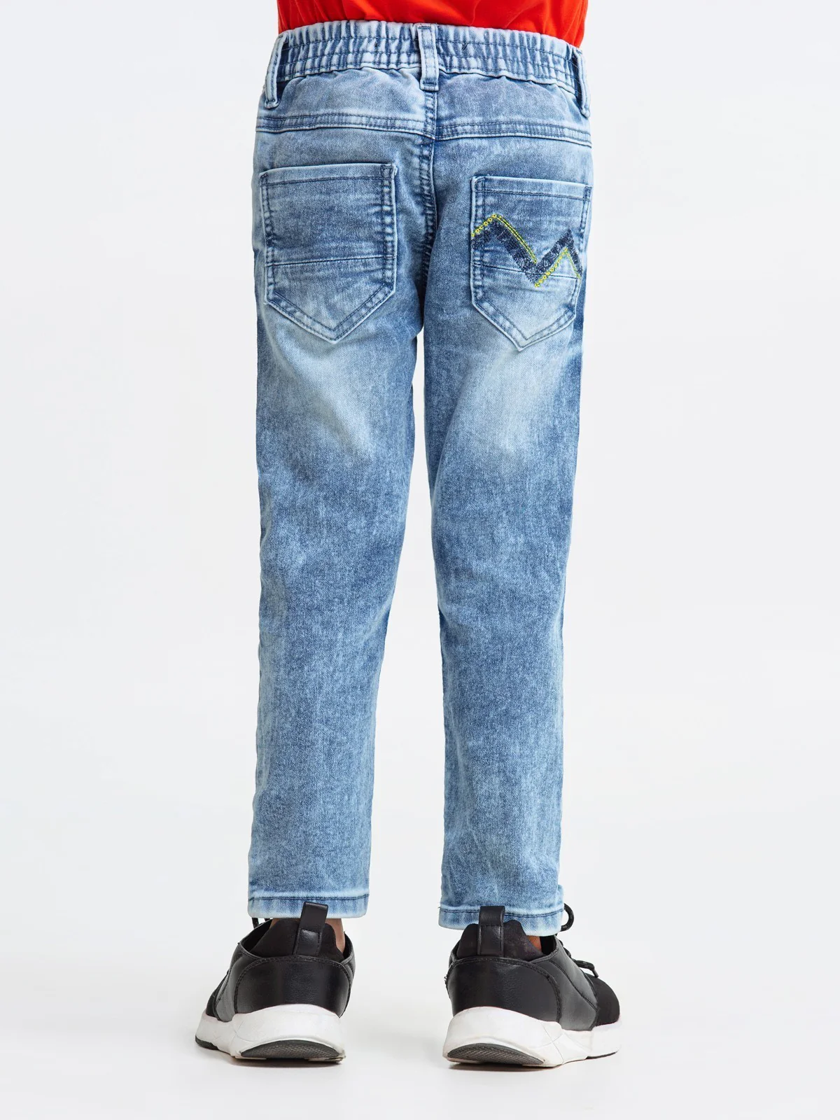 Boy's Sky Blue Denim Pant - EBBDP23-015 - Image 6