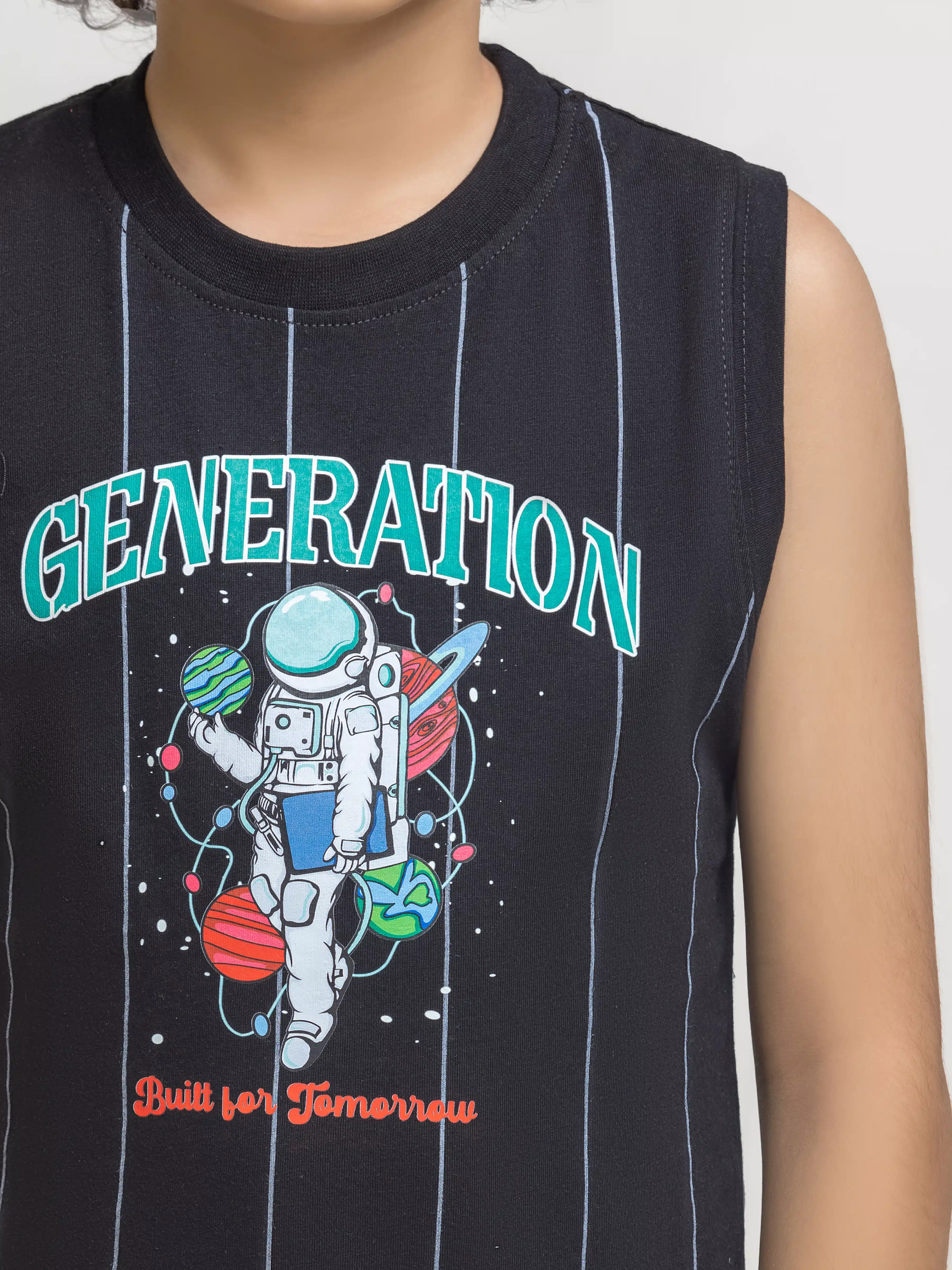 Boy's Black Co Ord Set - EBTCS6-042 - Image 3