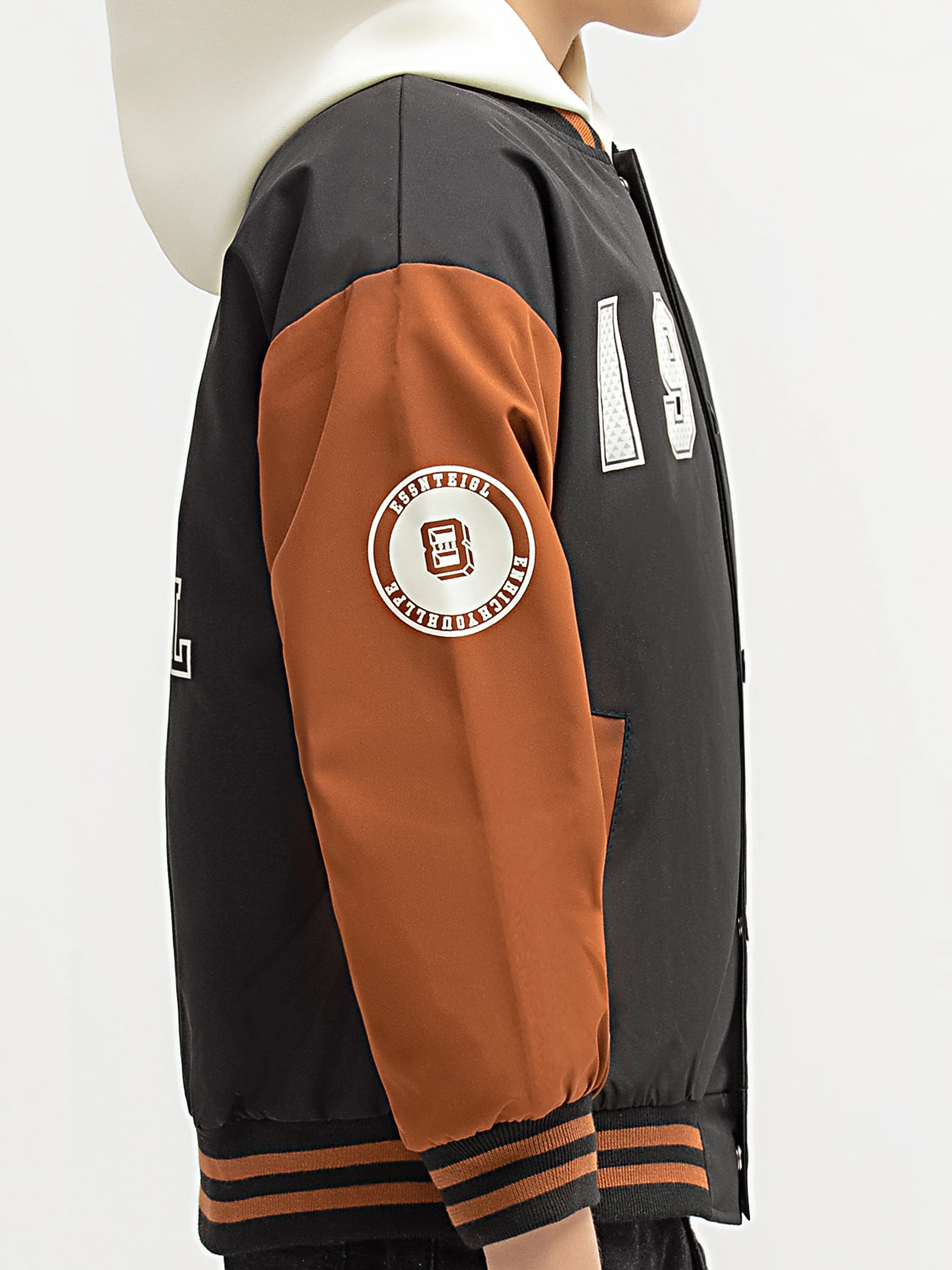 Boy's Black Jacket - EBTJP5-001-2P - Image 4