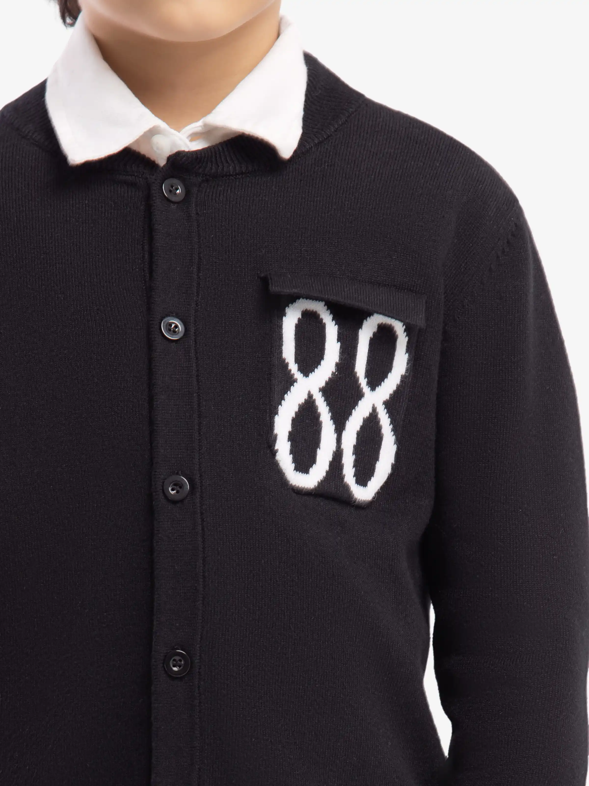 Boy's Black Sweater - EBTSWT5-005 - Image 3