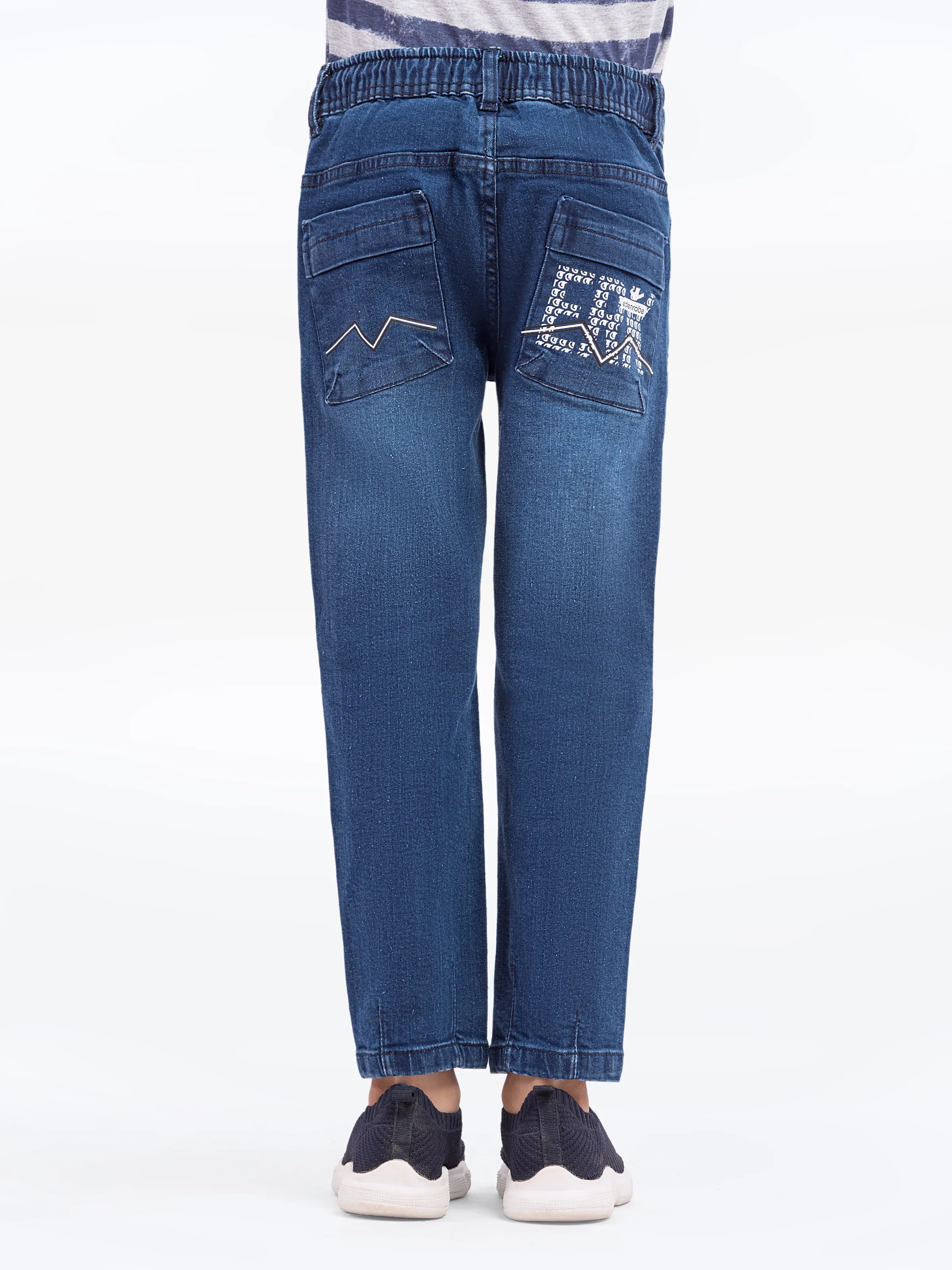 Boy's Blue Denim Pant - EBBDP5-034 - Image 5