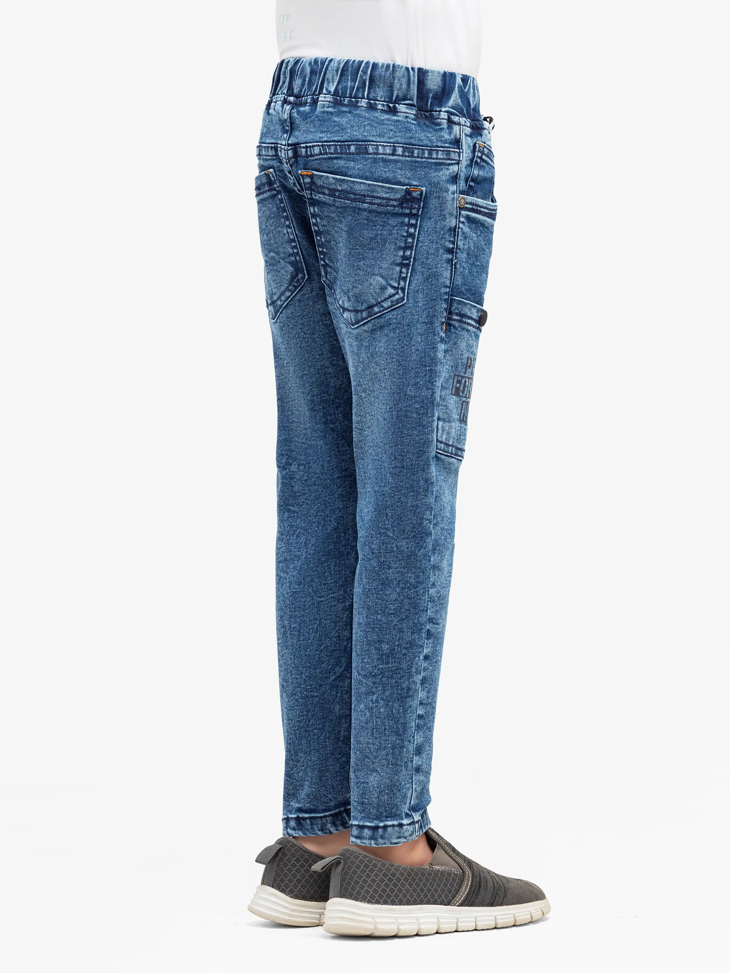Boy's Blue Denim Pant - EBBDP5-047 - Image 4
