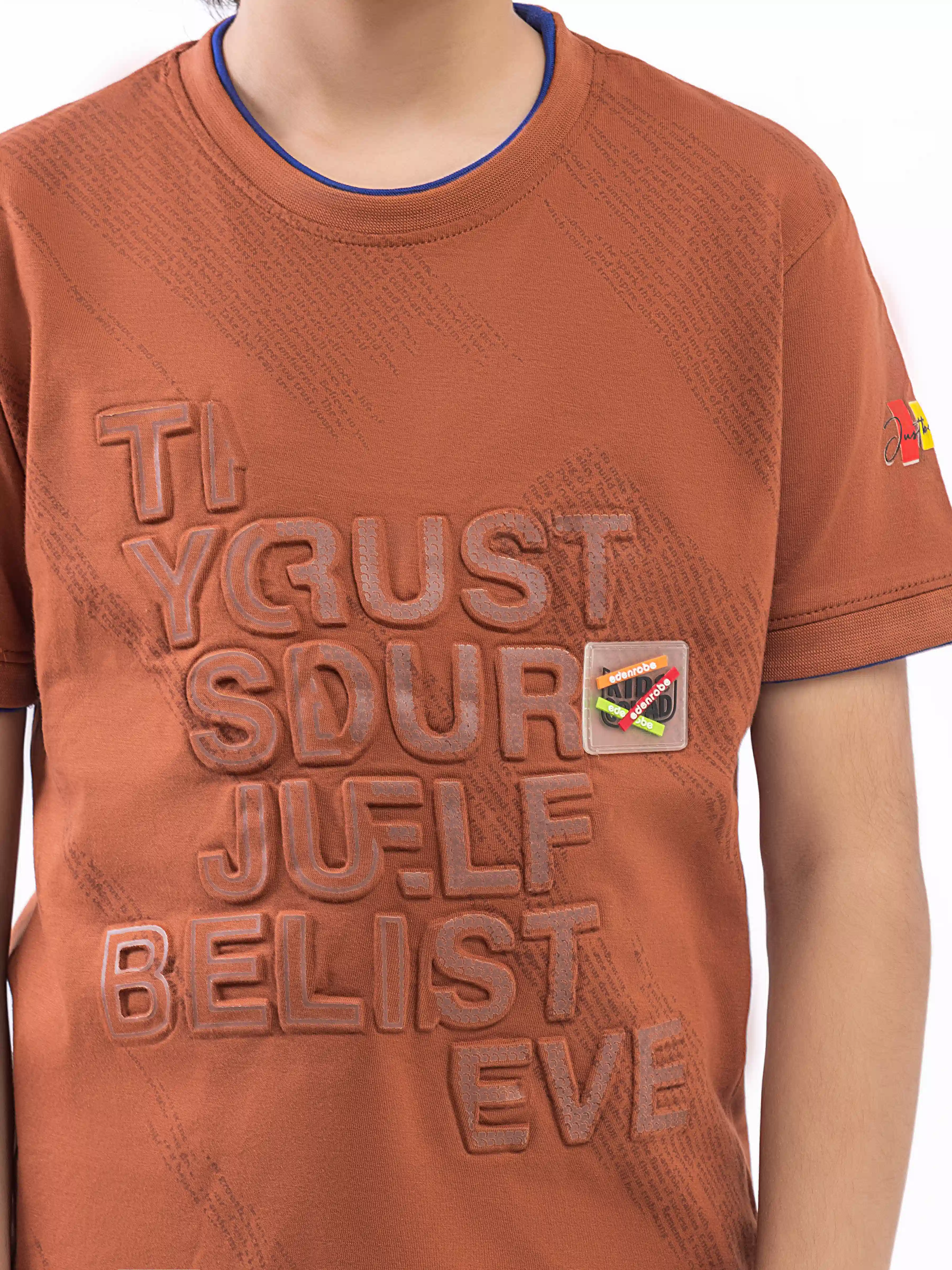 Boy's Bronze T-Shirt - EBTTS5-015 - Image 3