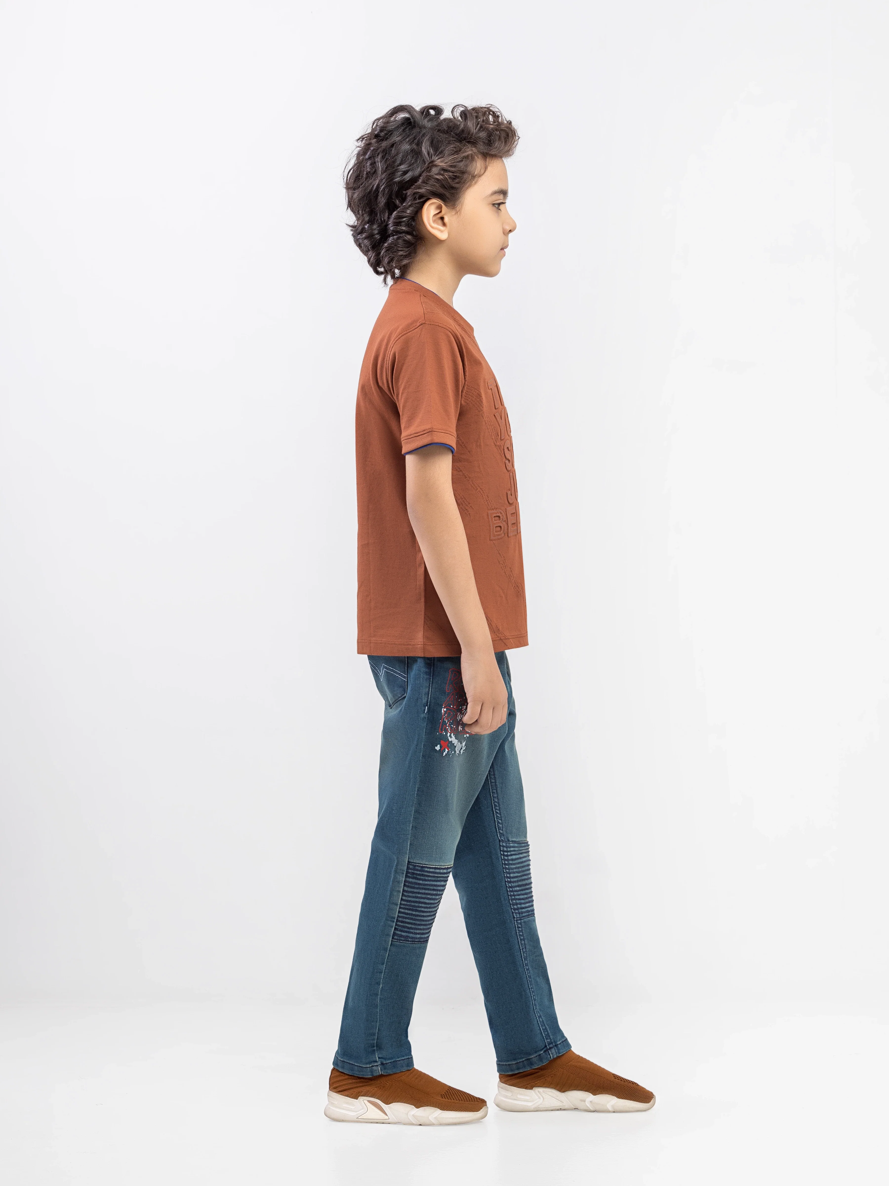 Boy's Bronze T-Shirt - EBTTS5-015 - Image 4
