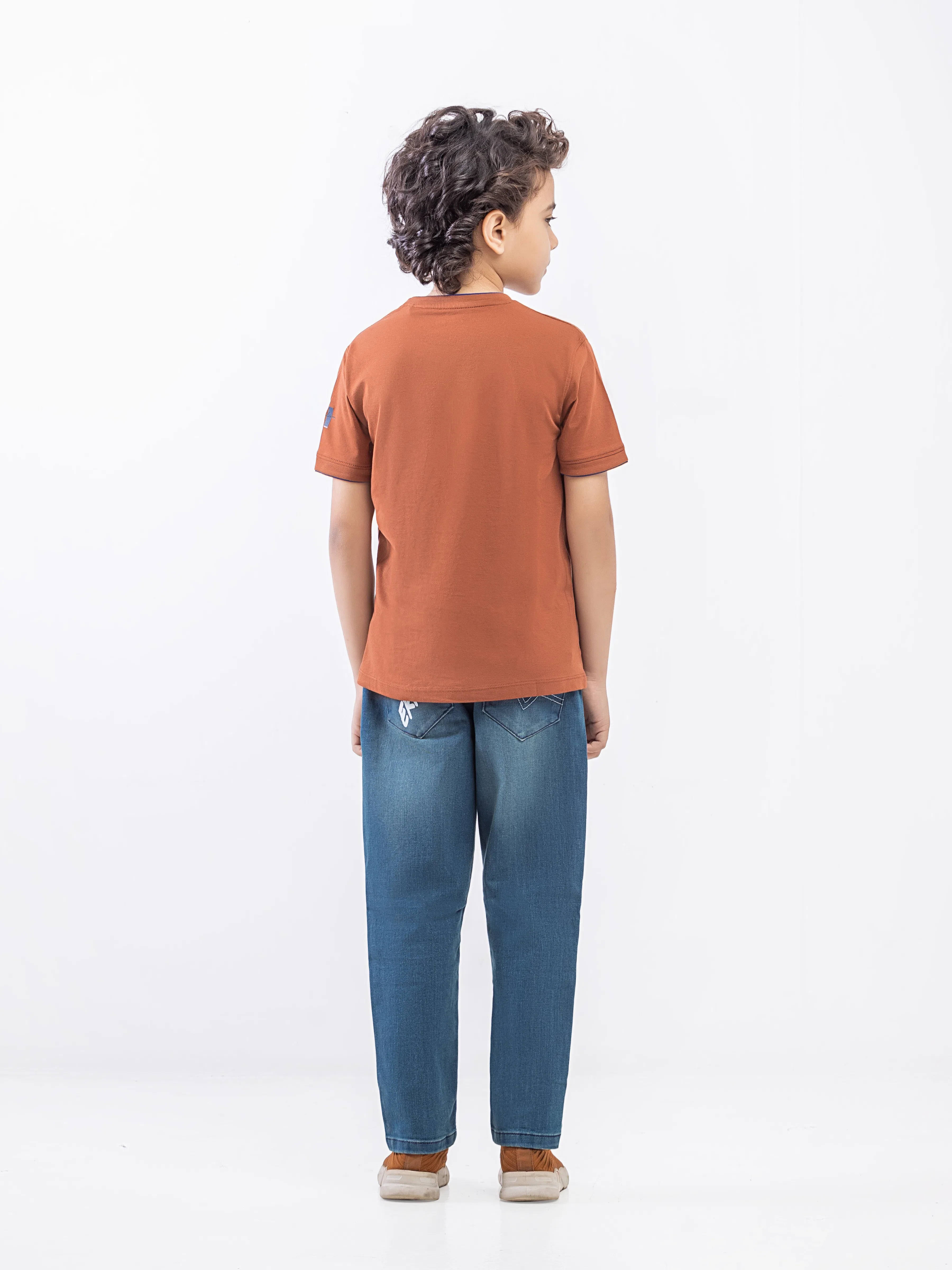 Boy's Bronze T-Shirt - EBTTS5-015 - Image 5