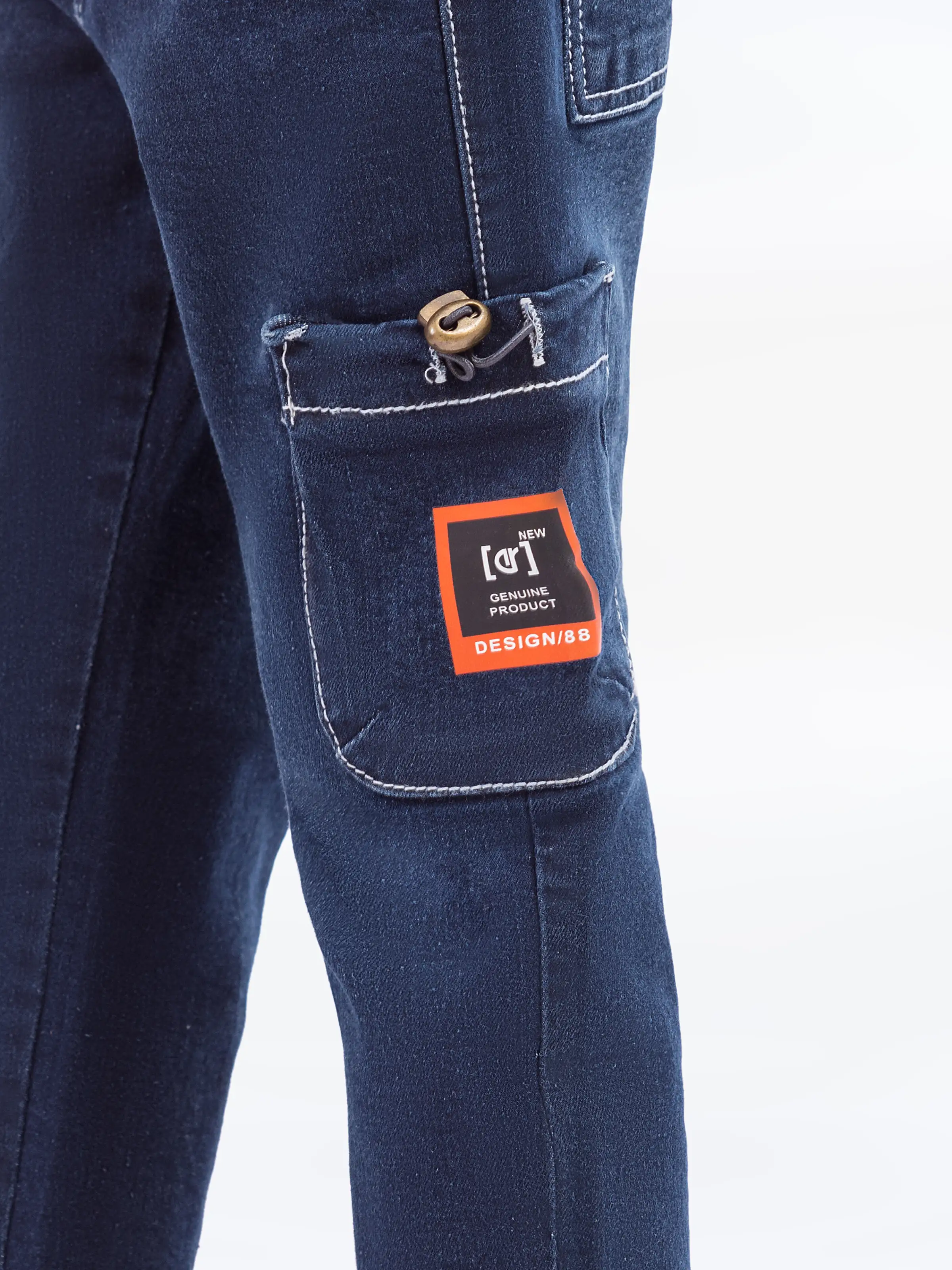 Boy's Blue Denim Pant - EBBDP5-031 - Image 3