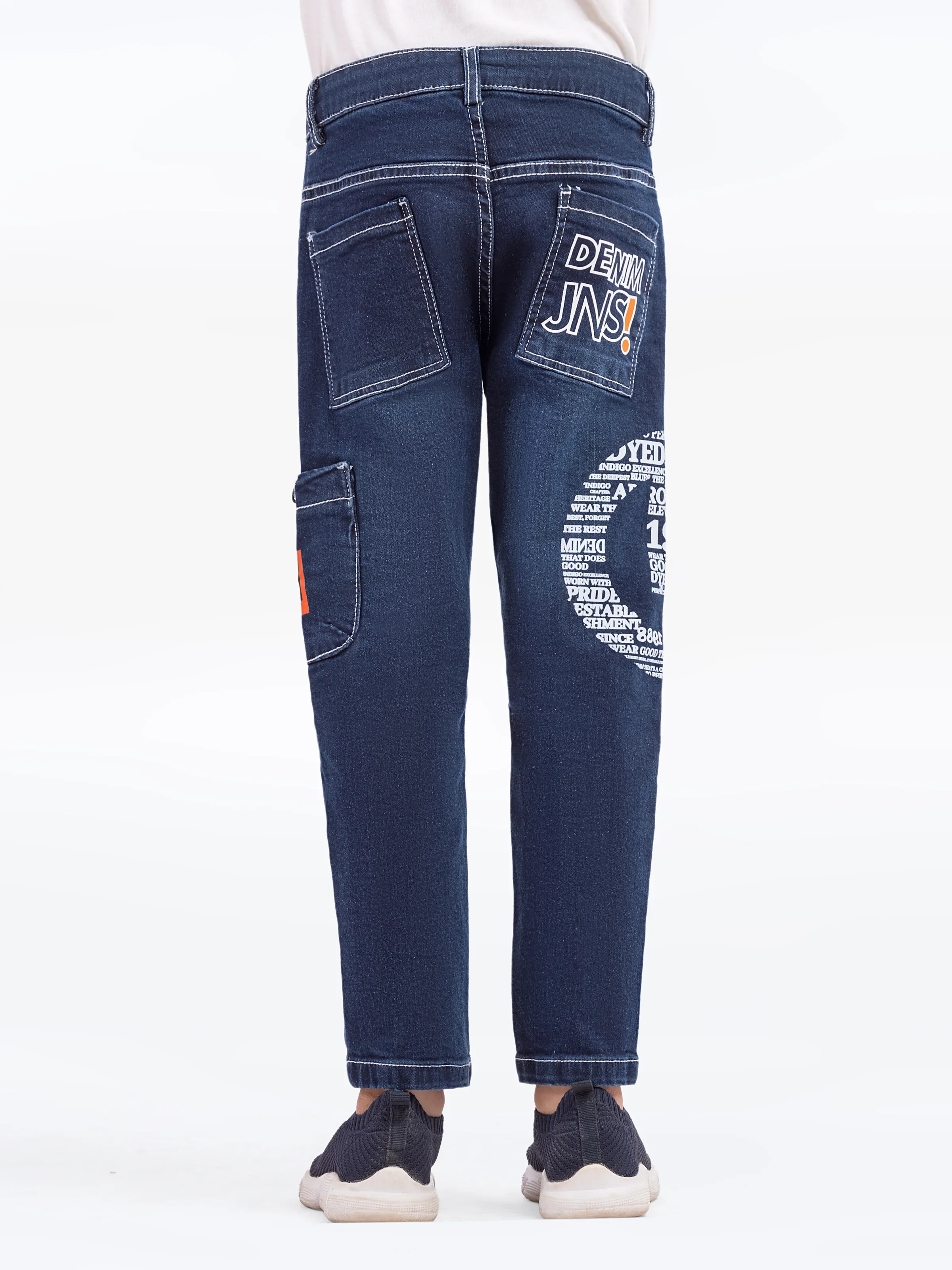 Boy's Blue Denim Pant - EBBDP5-031 - Image 5