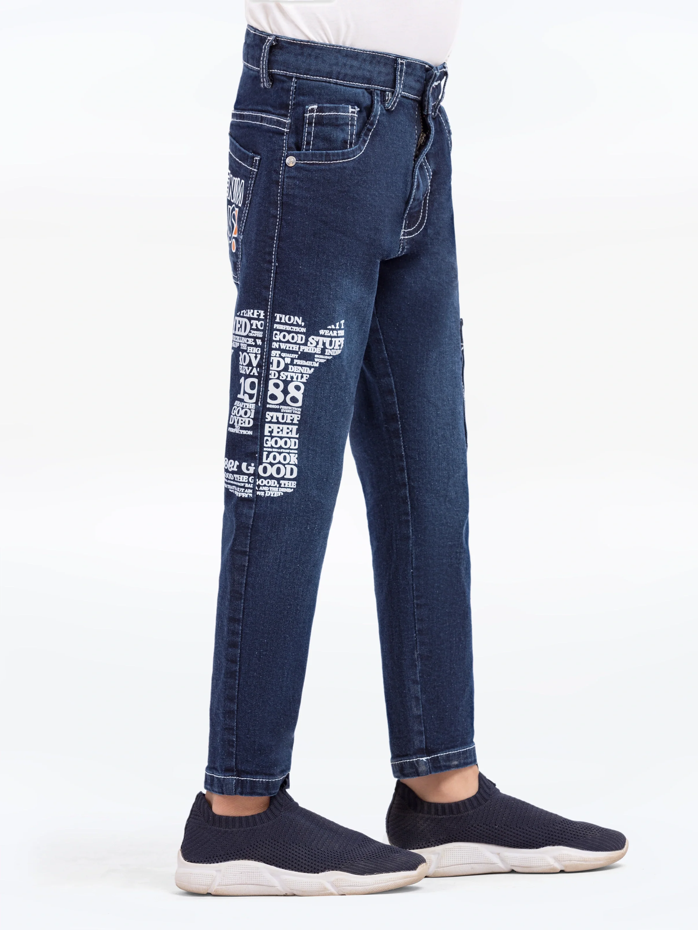 Boy's Blue Denim Pant - EBBDP5-031 - Image 6