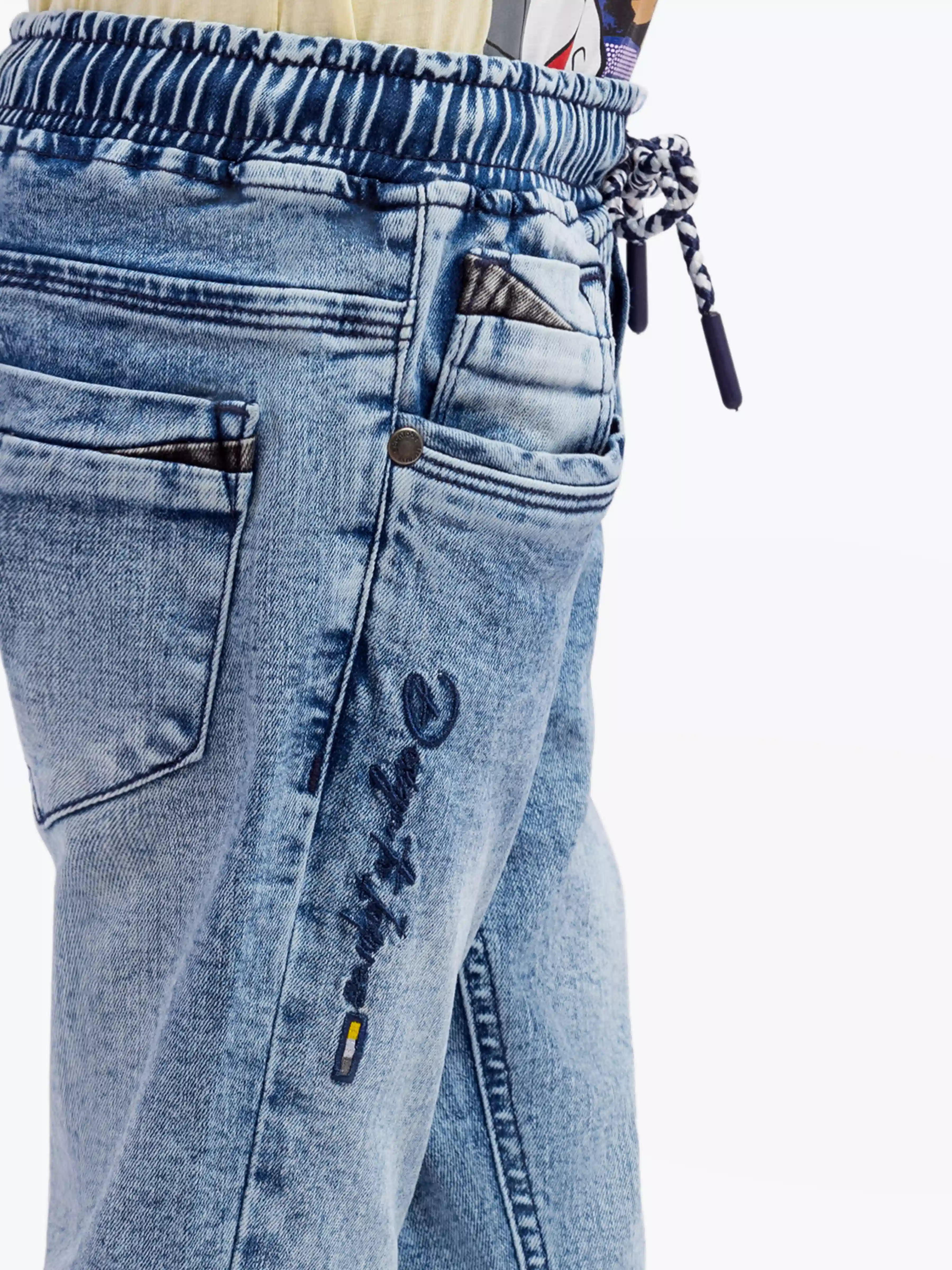 Boy's Mid Blue Denim Pant - EBBDP5-022 - Image 5