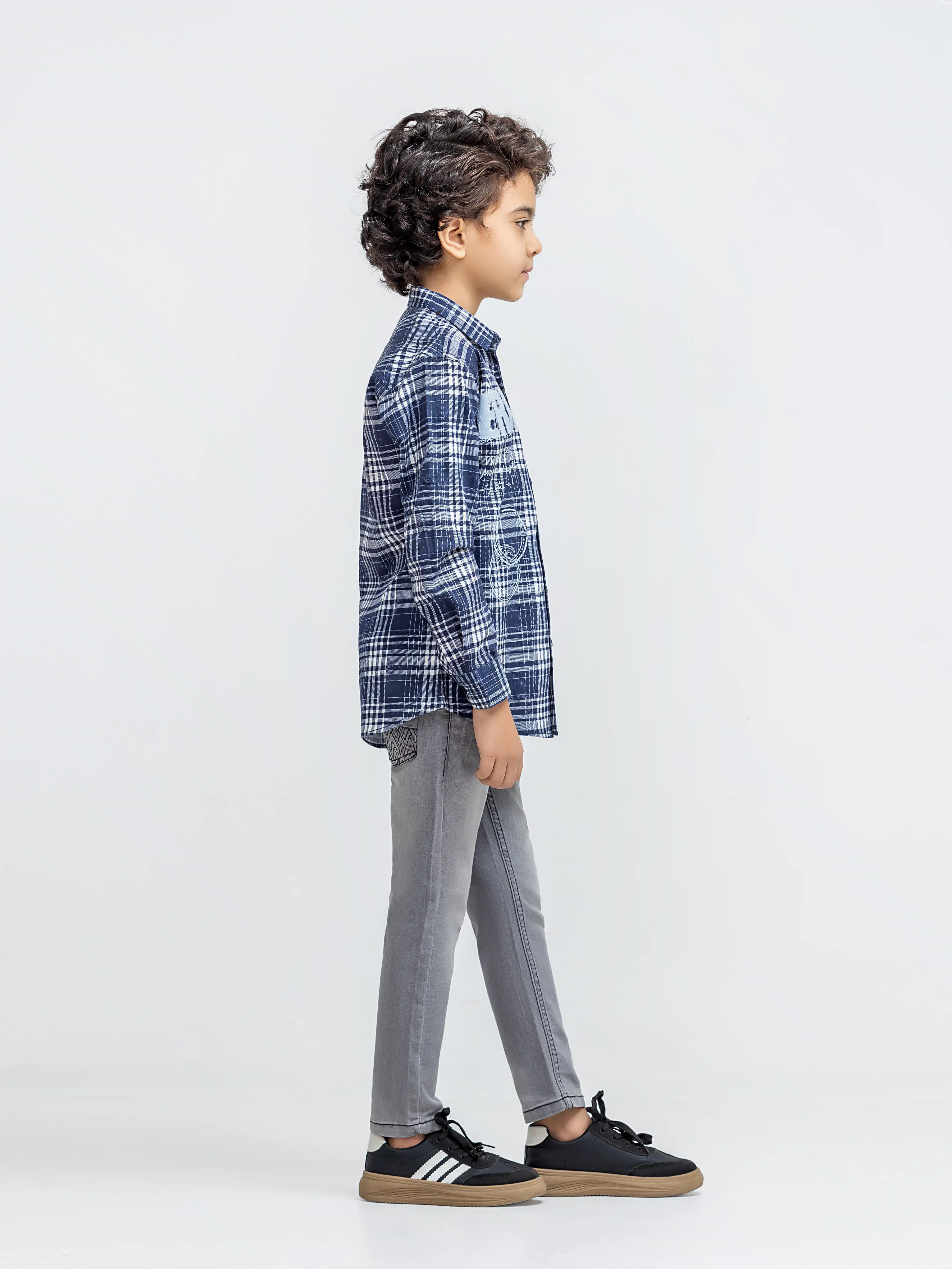 Boy's Navy Shirt - EBTSF5-27674 - Image 4