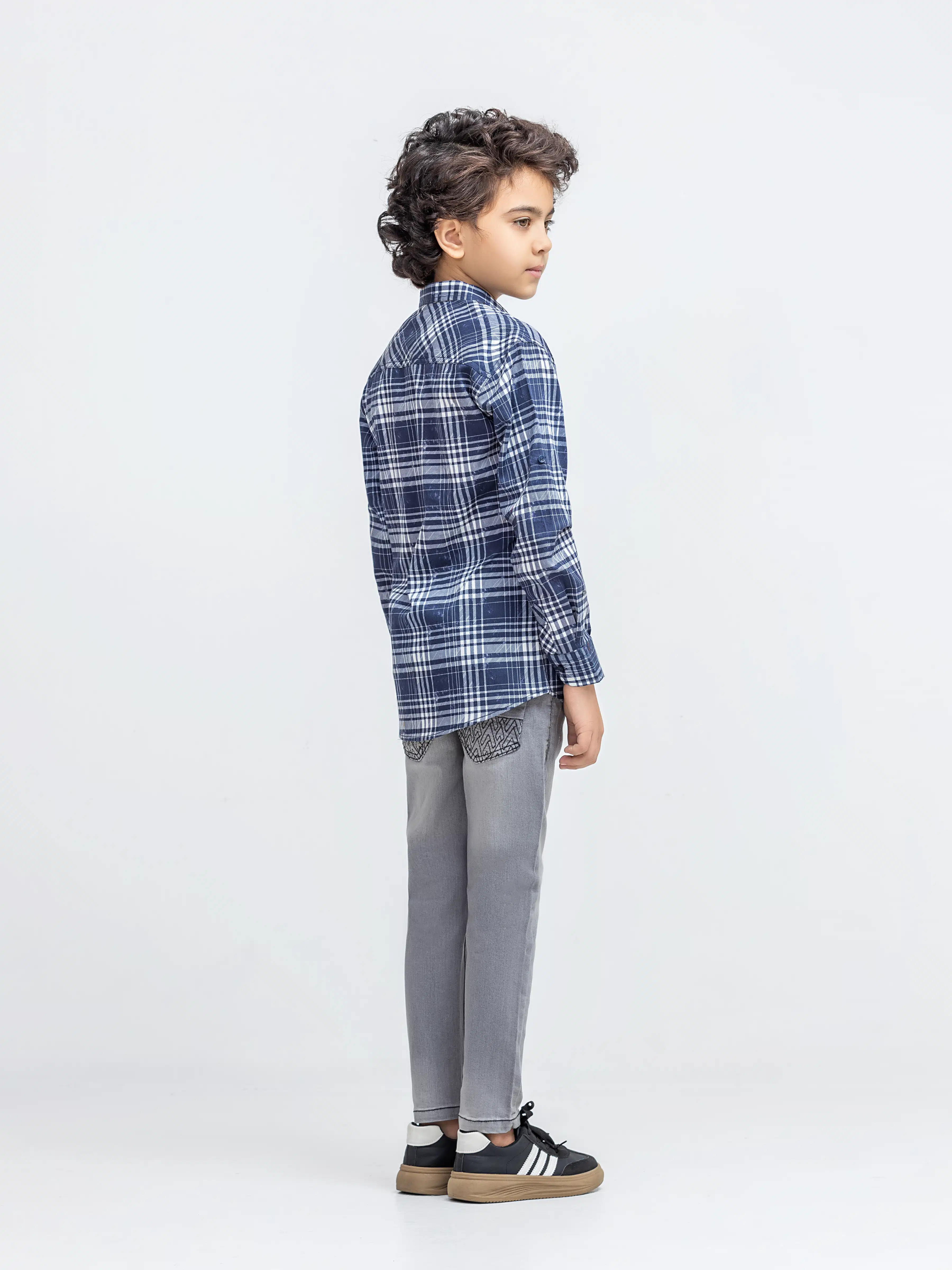 Boy's Navy Shirt - EBTSF5-27674 - Image 5