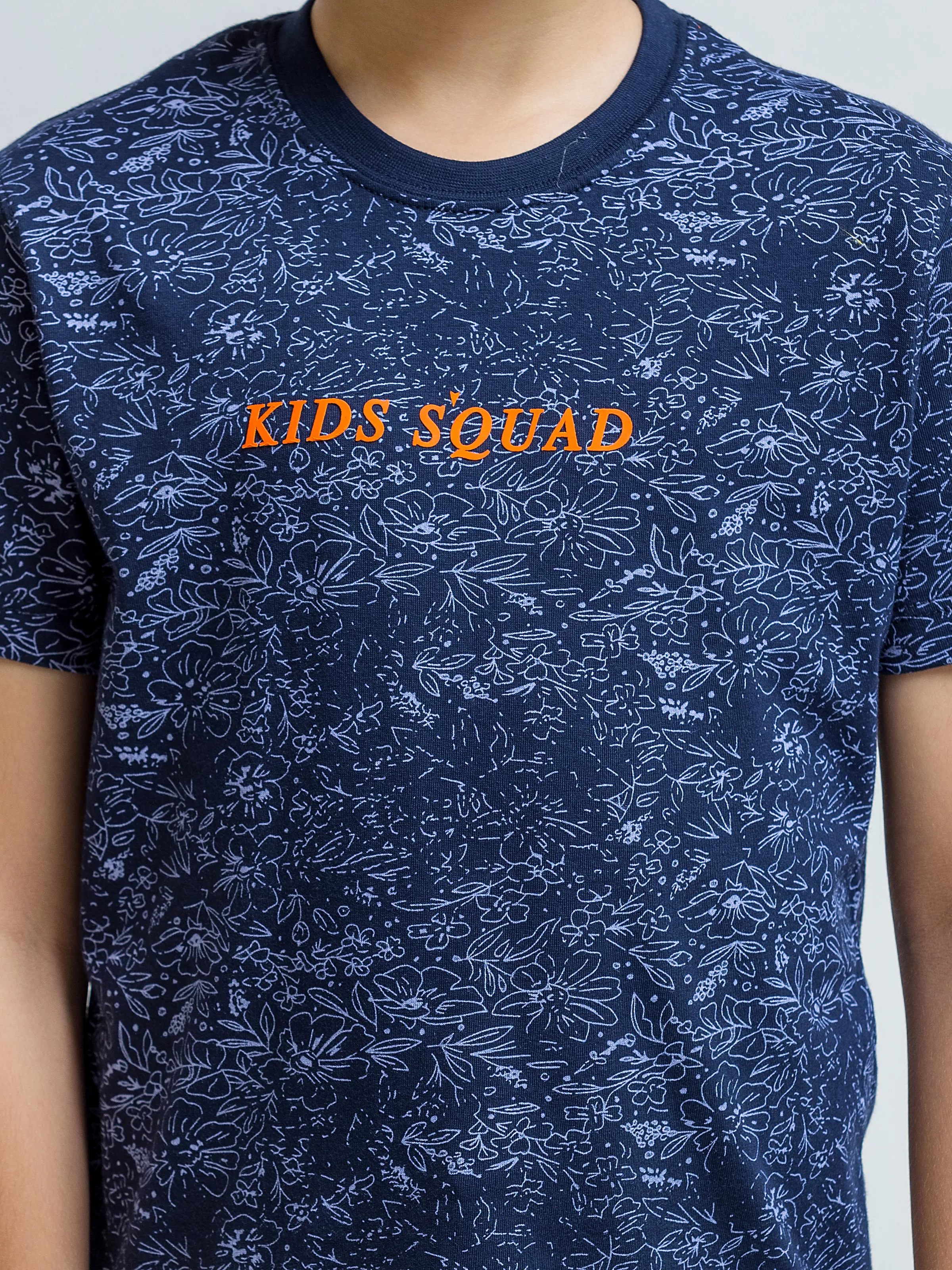 Boy's Navy T-Shirt - EBTTS6-010 - Image 3