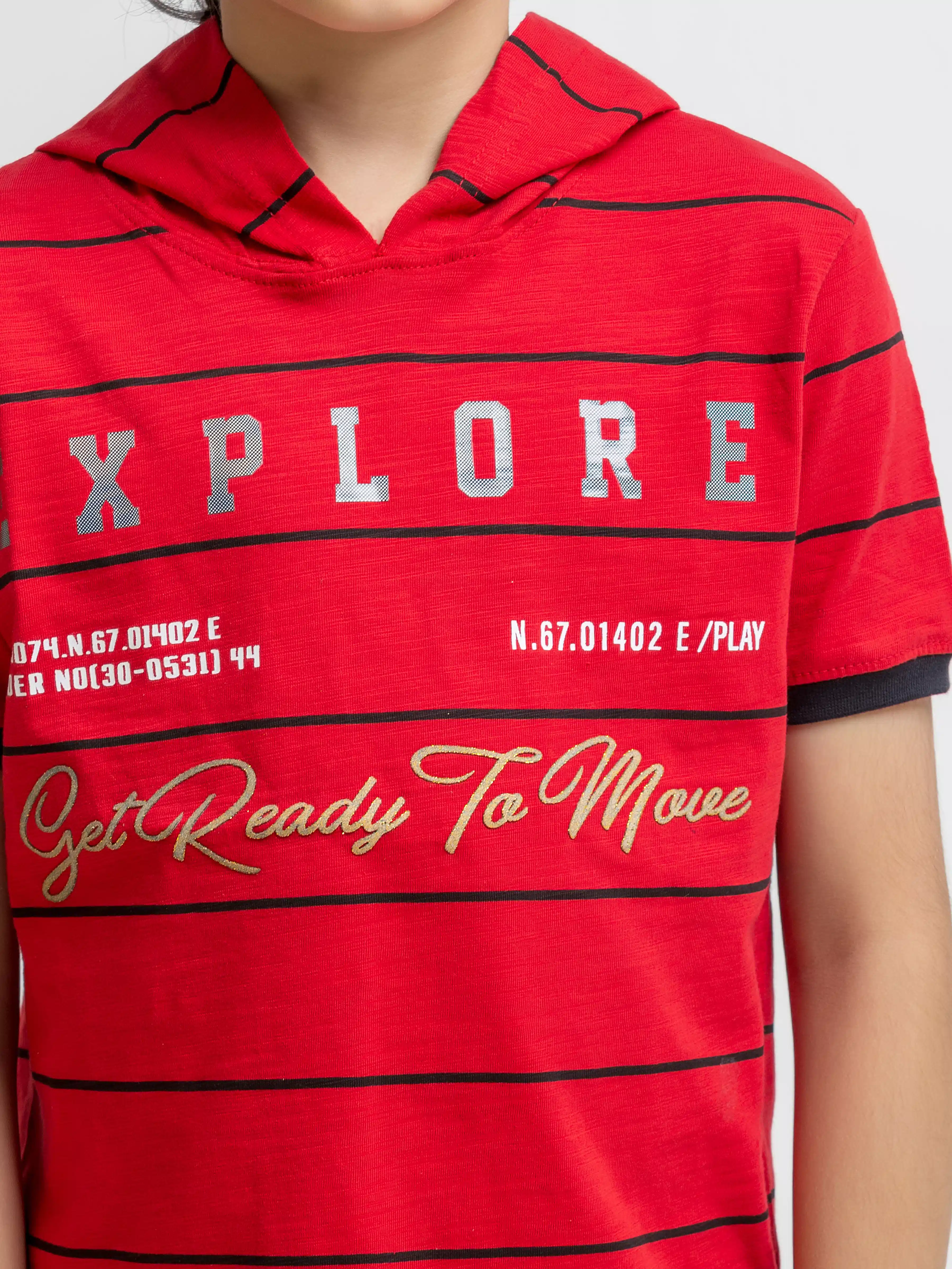 Boy's Red T-Shirt - EBTTS5-007 - Image 3