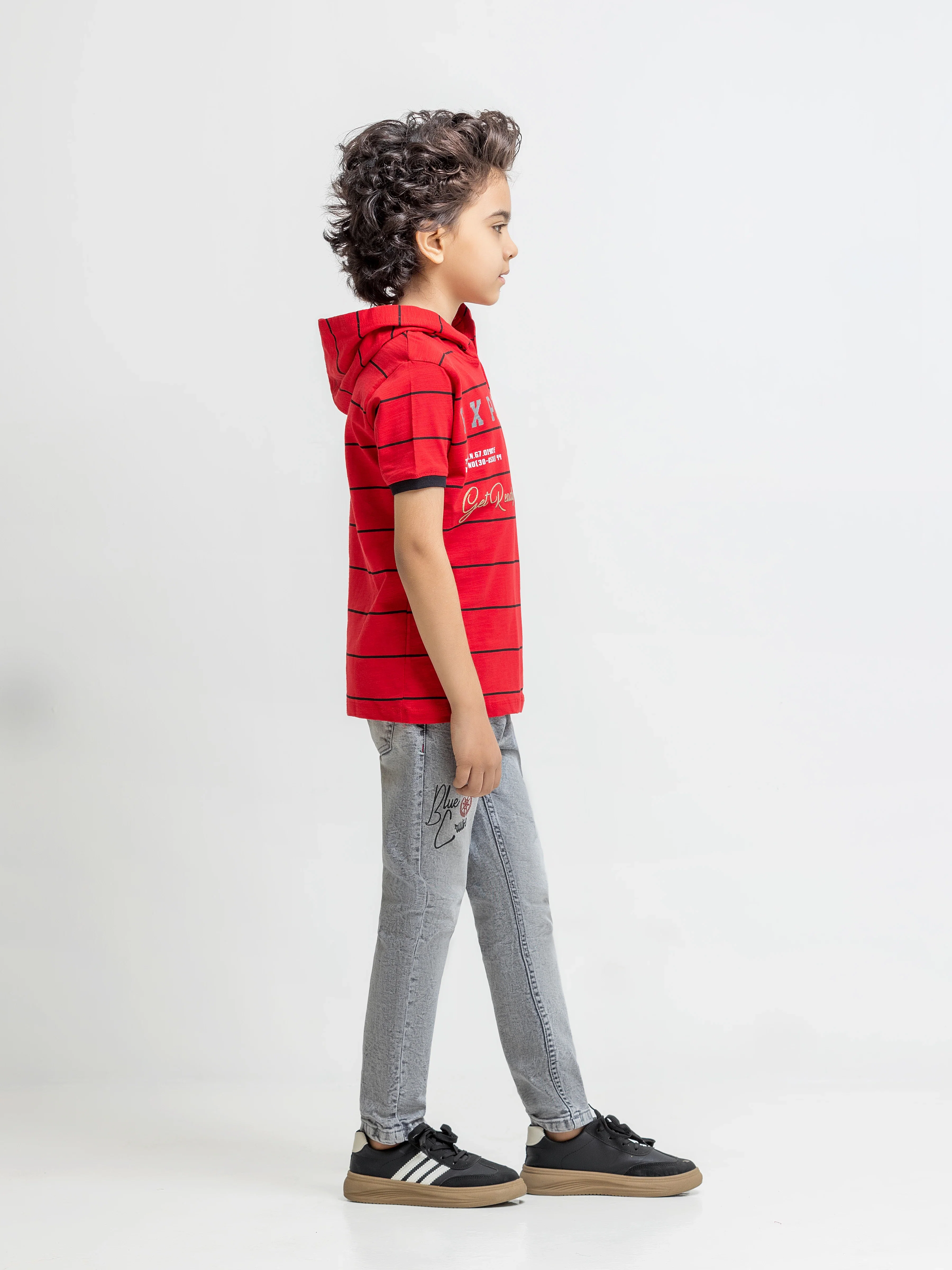 Boy's Red T-Shirt - EBTTS5-007 - Image 4