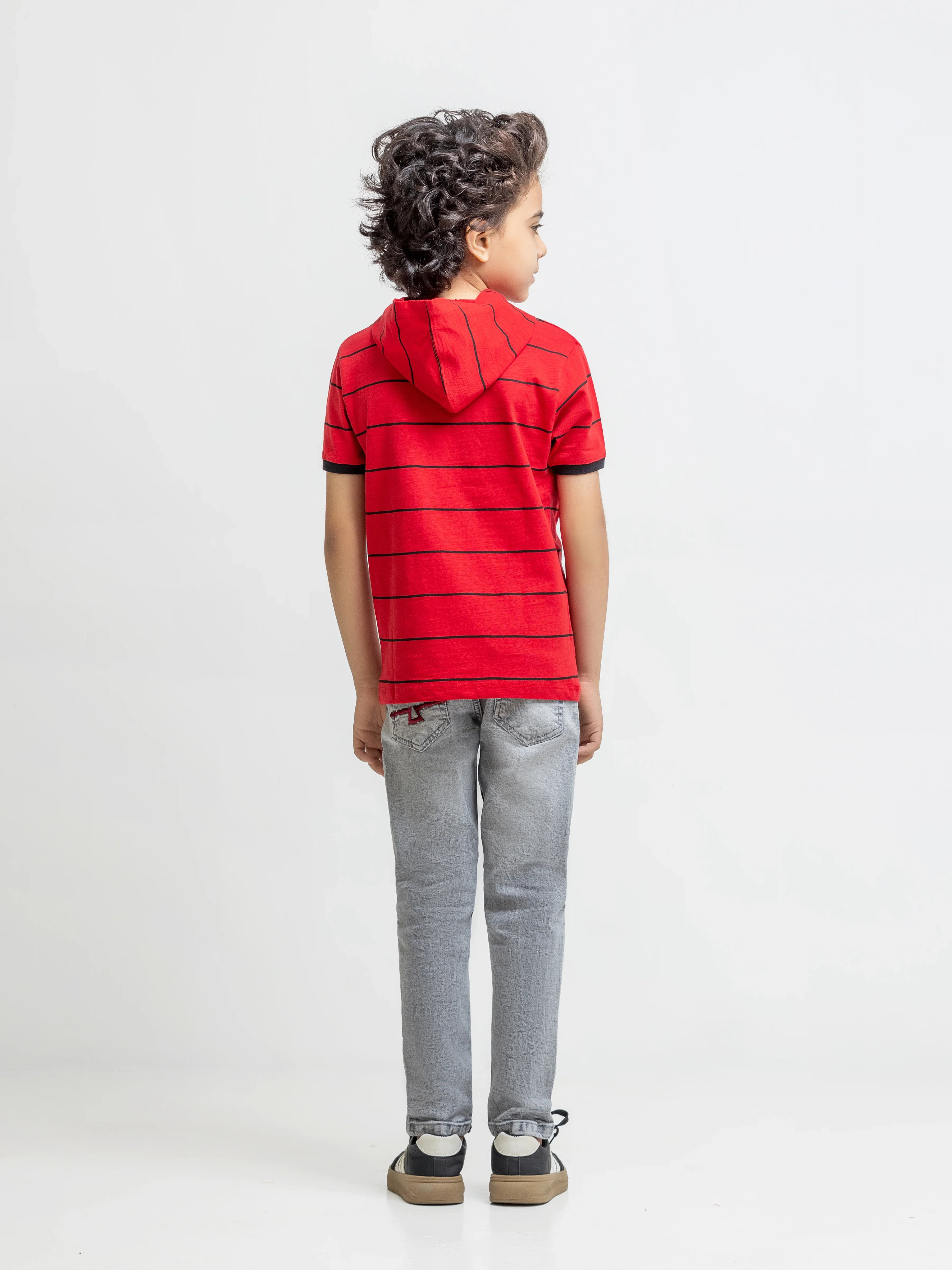 Boy's Red T-Shirt - EBTTS5-007 - Image 5