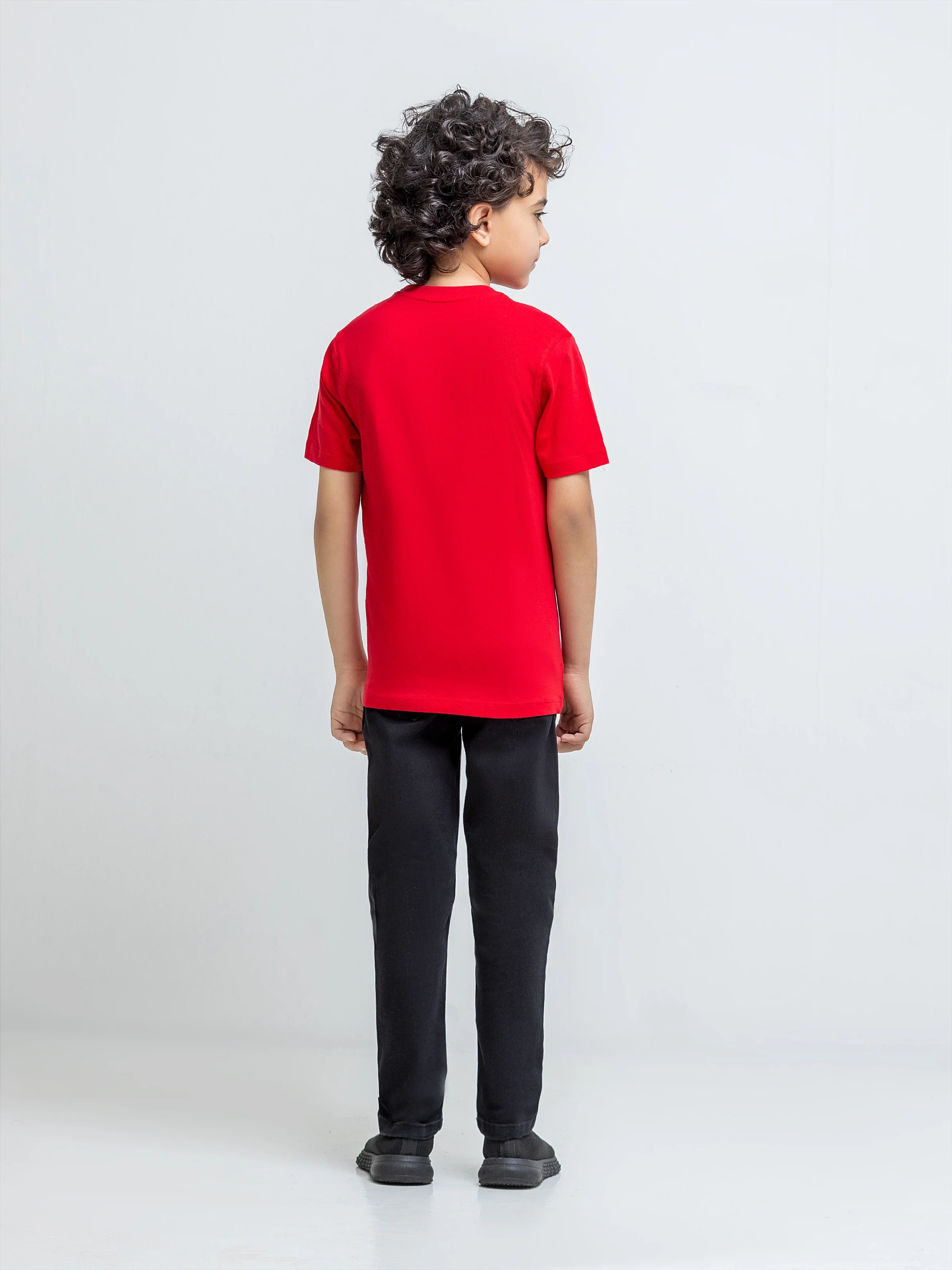 Boy's Red T-Shirt - EBTTS6-033 - Image 5