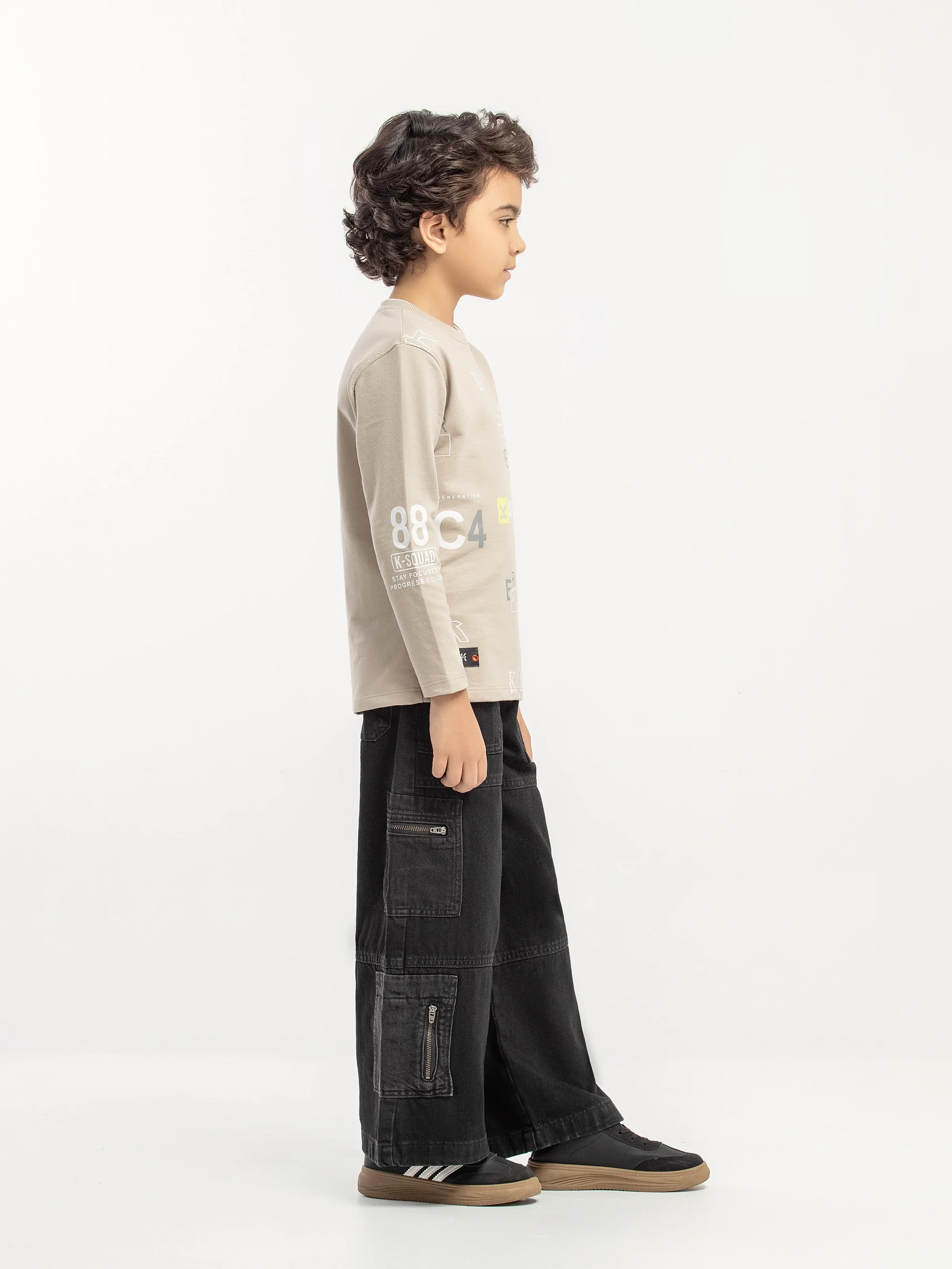 Boy's Silver Grey Sweatshirt - EBTSS5-020 - Image 4