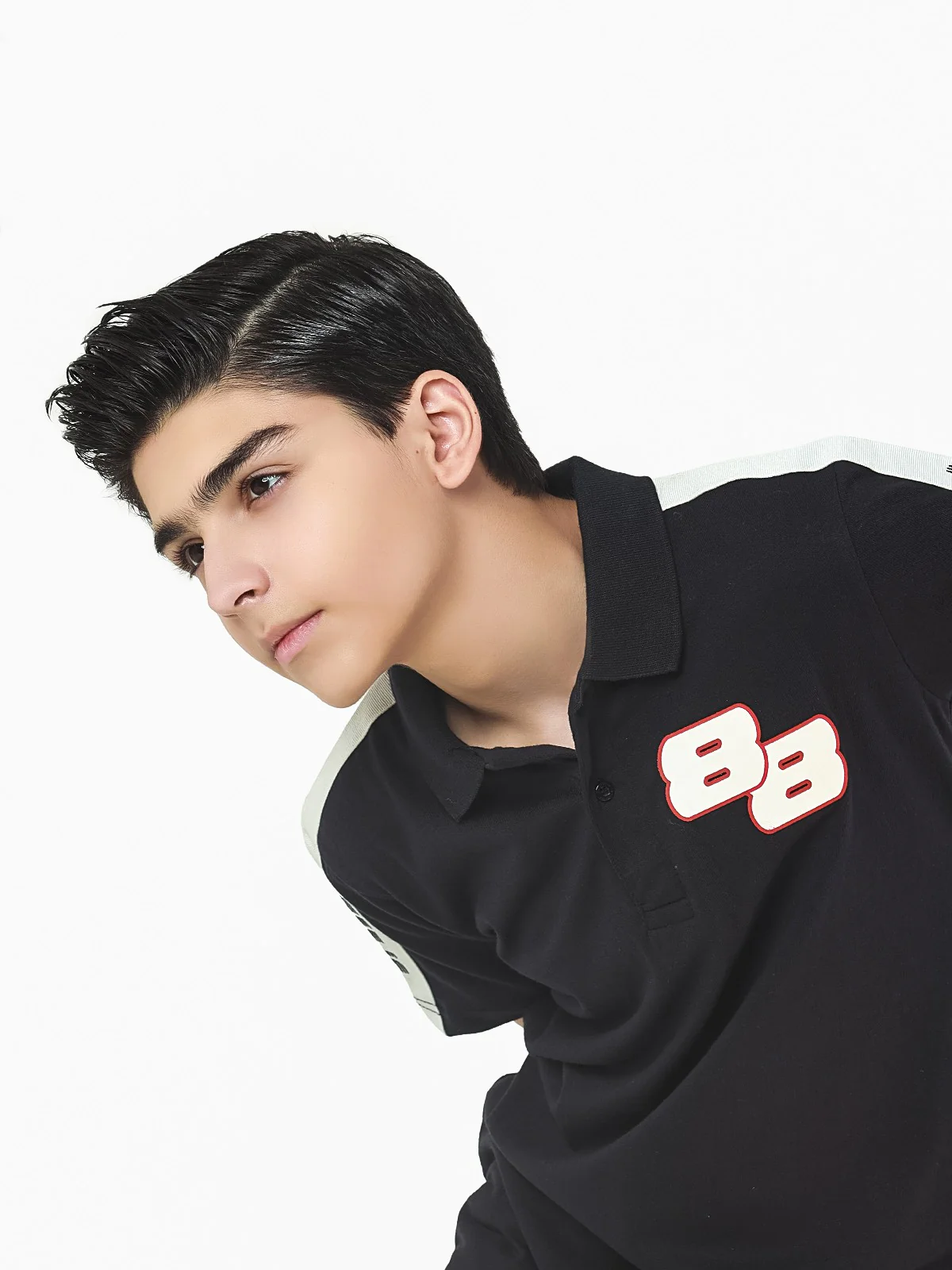 Boy's Black Polo Shirt - EBTPS22-036 - Image 8