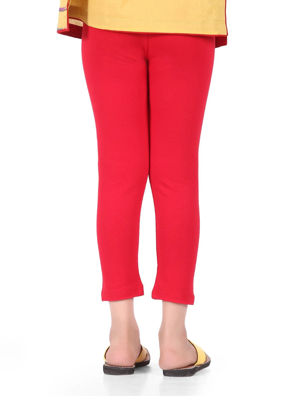 Girl's Red Basic Tights - EGBT22-75404 - Image 3