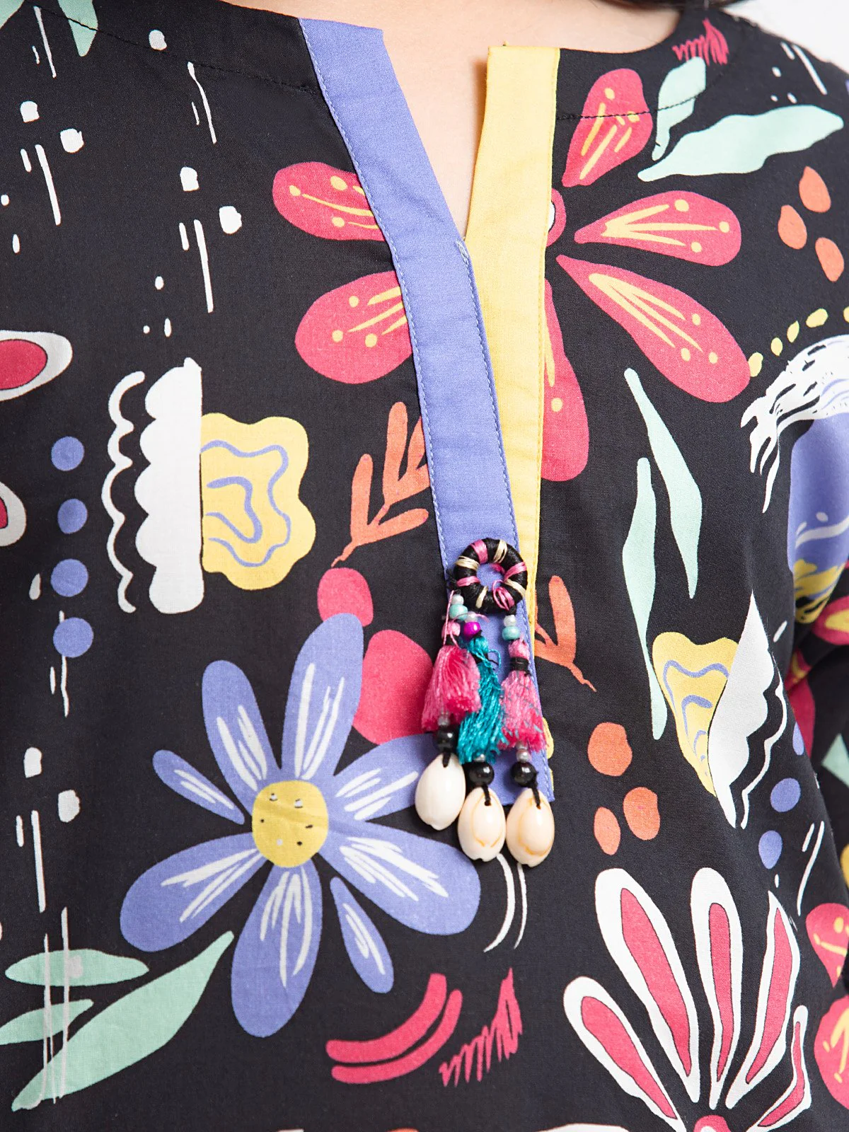 Girl's Black Multi Pret - EGTKP23-70404S - Image 4