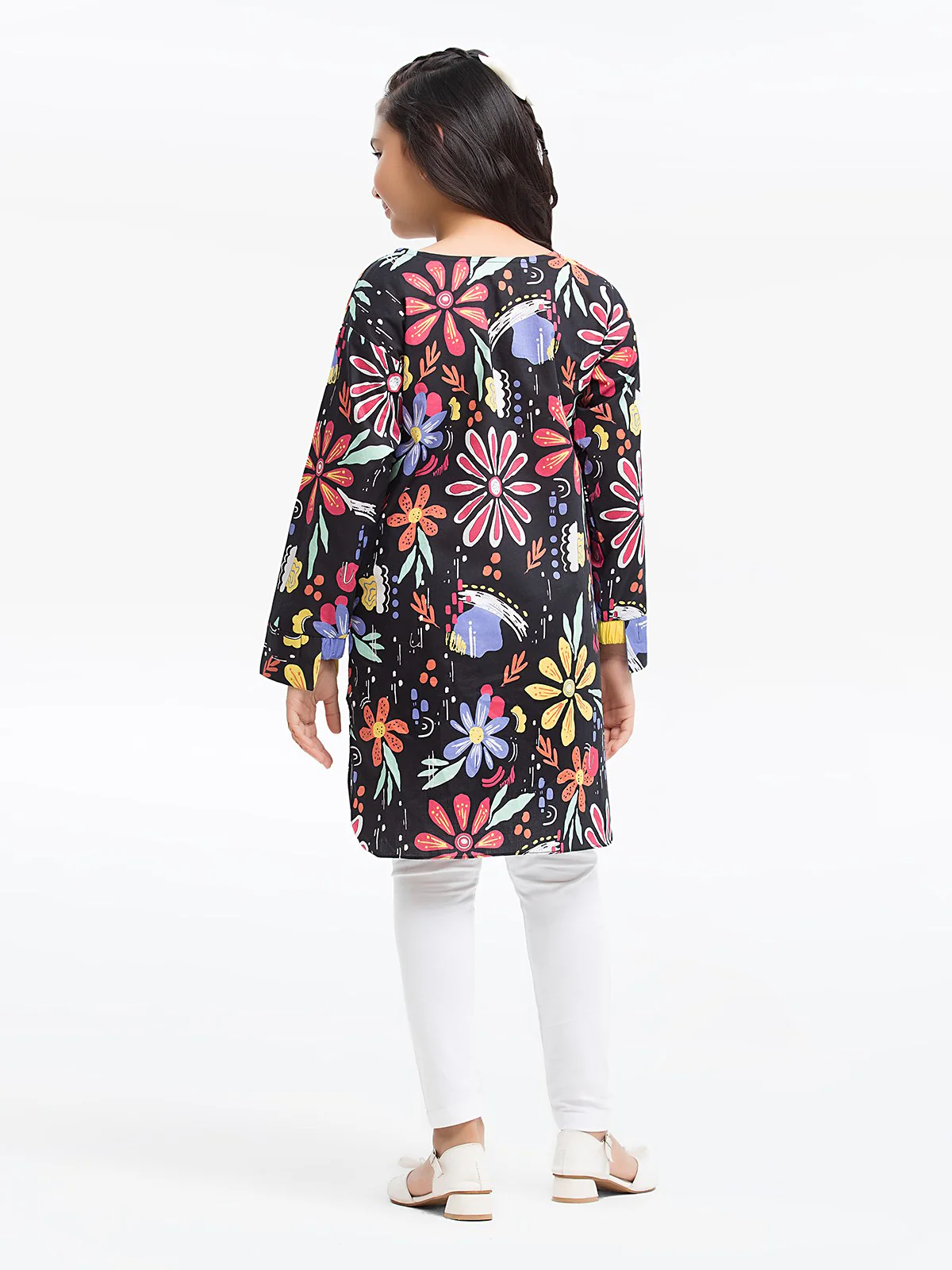 Girl's Black Multi Pret - EGTKP23-70404S - Image 6