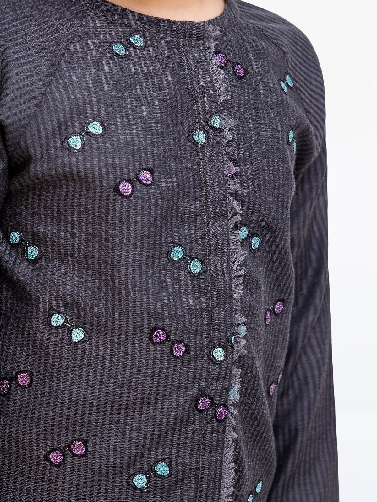 Girl's Dark Charcoal Pret - EGTKE22-70262S - Image 4