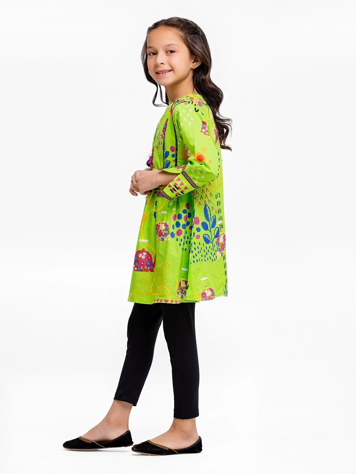 Girl's Parrot Green Pret - EGTKP23-70513S - Image 3