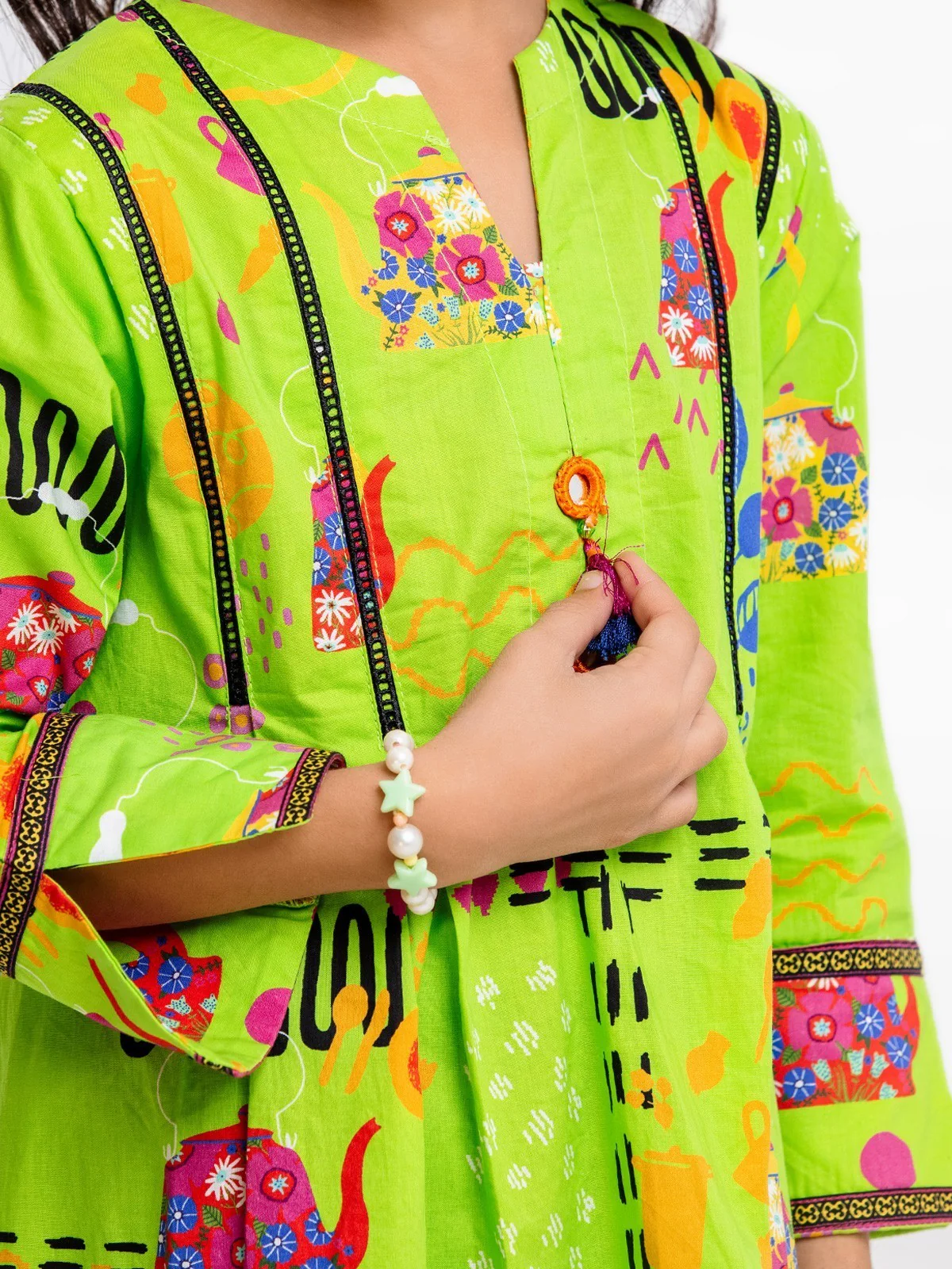 Girl's Parrot Green Pret - EGTKP23-70513S - Image 4