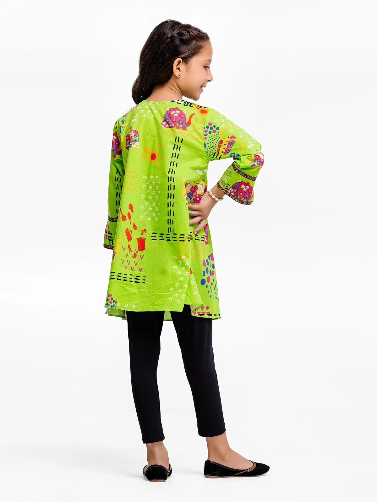 Girl's Parrot Green Pret - EGTKP23-70513S - Image 6