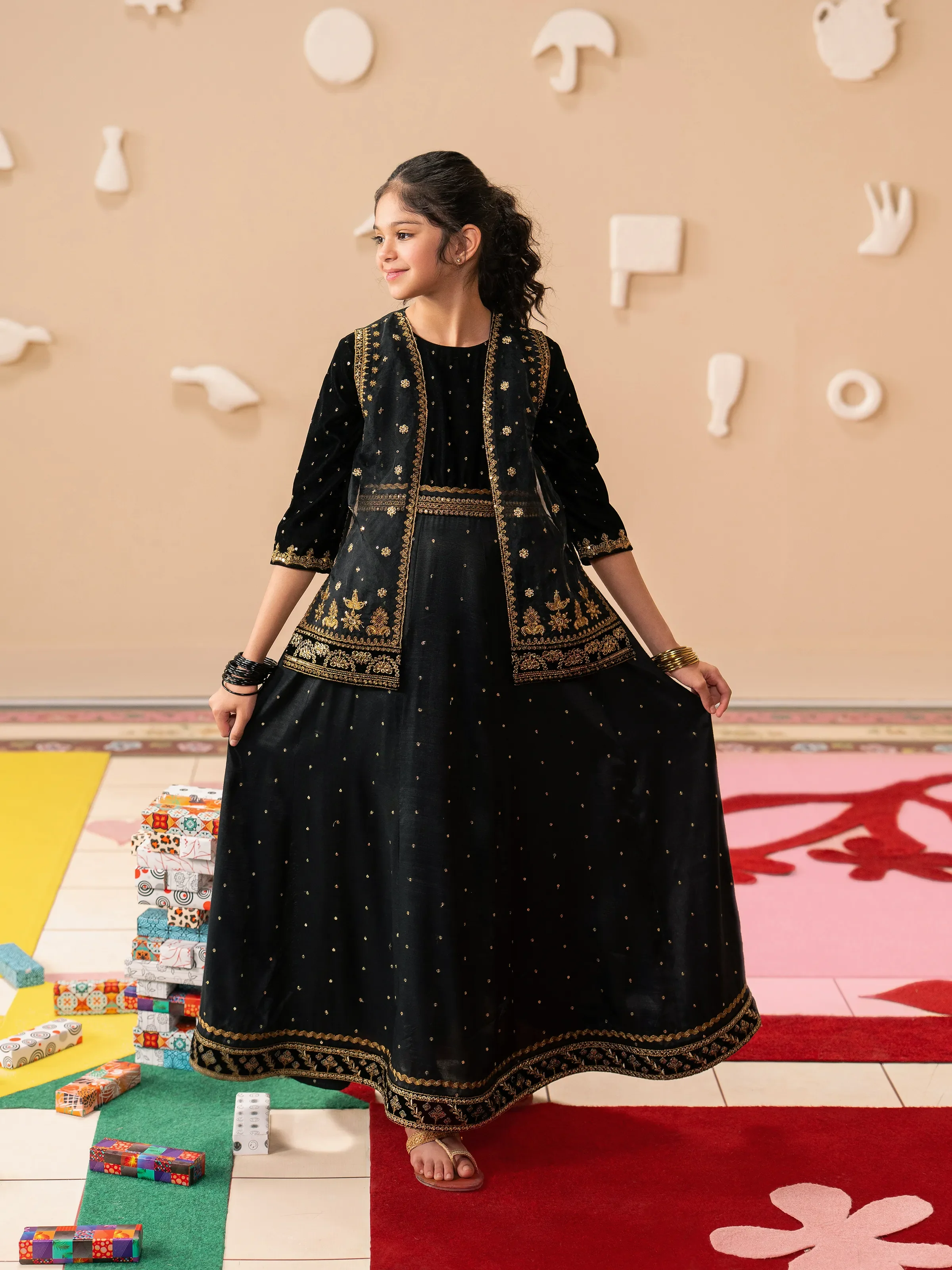 Girl's Black Pret - EGTKED5-50068SC - Image 3