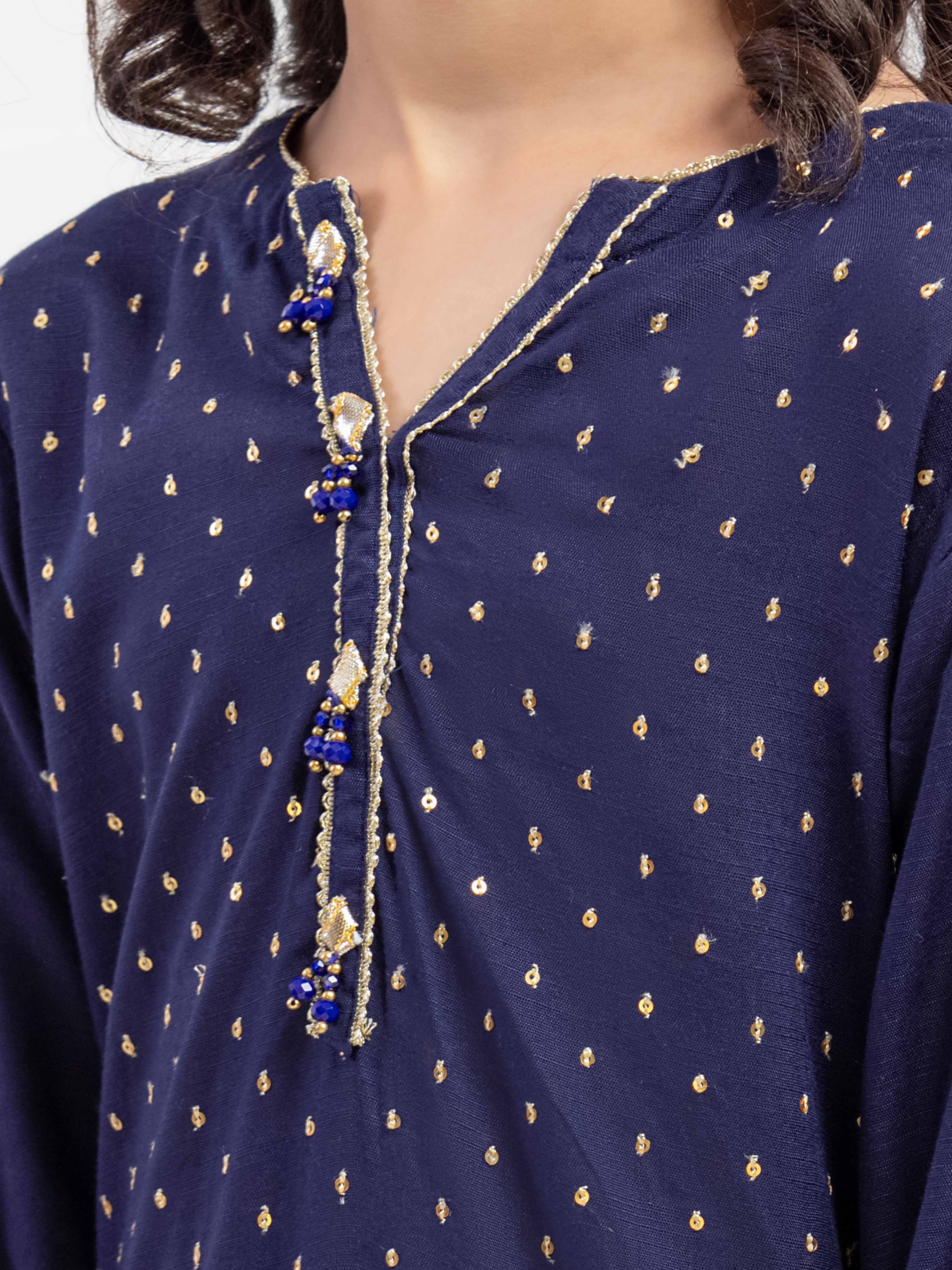 Girl's Navy Blue Pret - EGTPLE5-50039-3P - Image 3