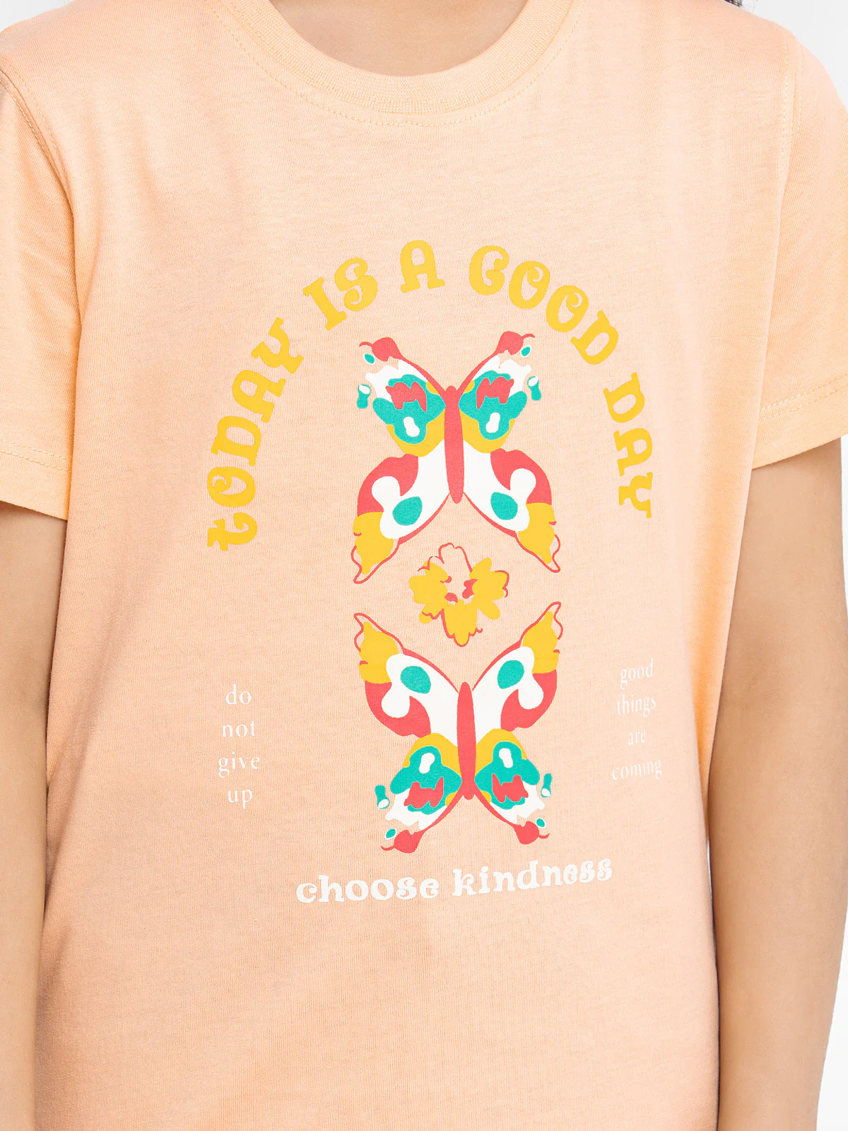 Girl's Peach Top - EGTK23-015 - Image 5