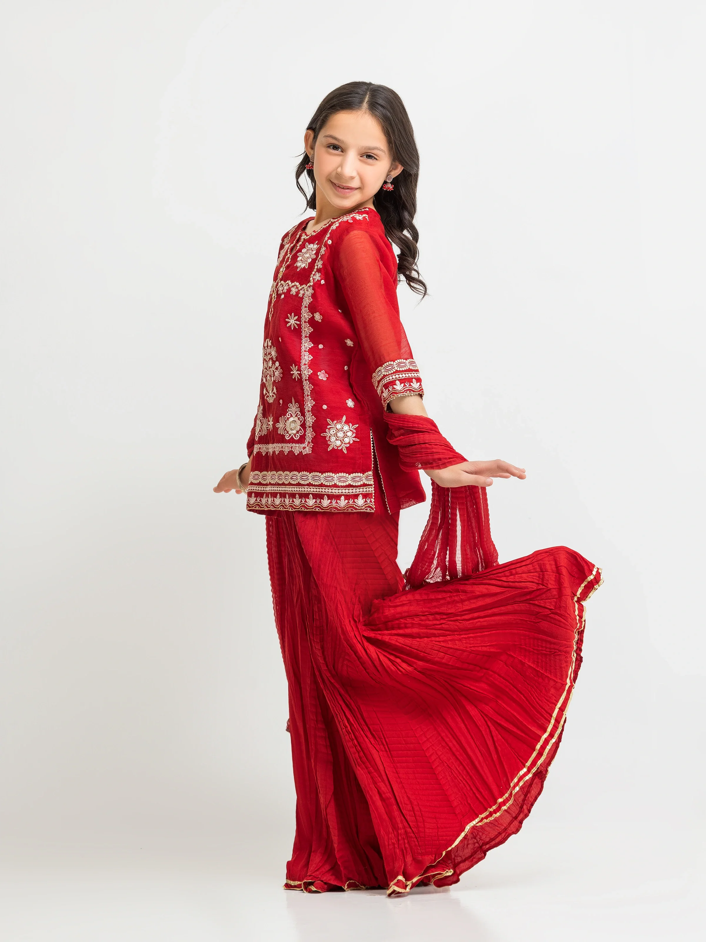 Girl's Red Pret - EGTPLED5-50090-3P - Image 4