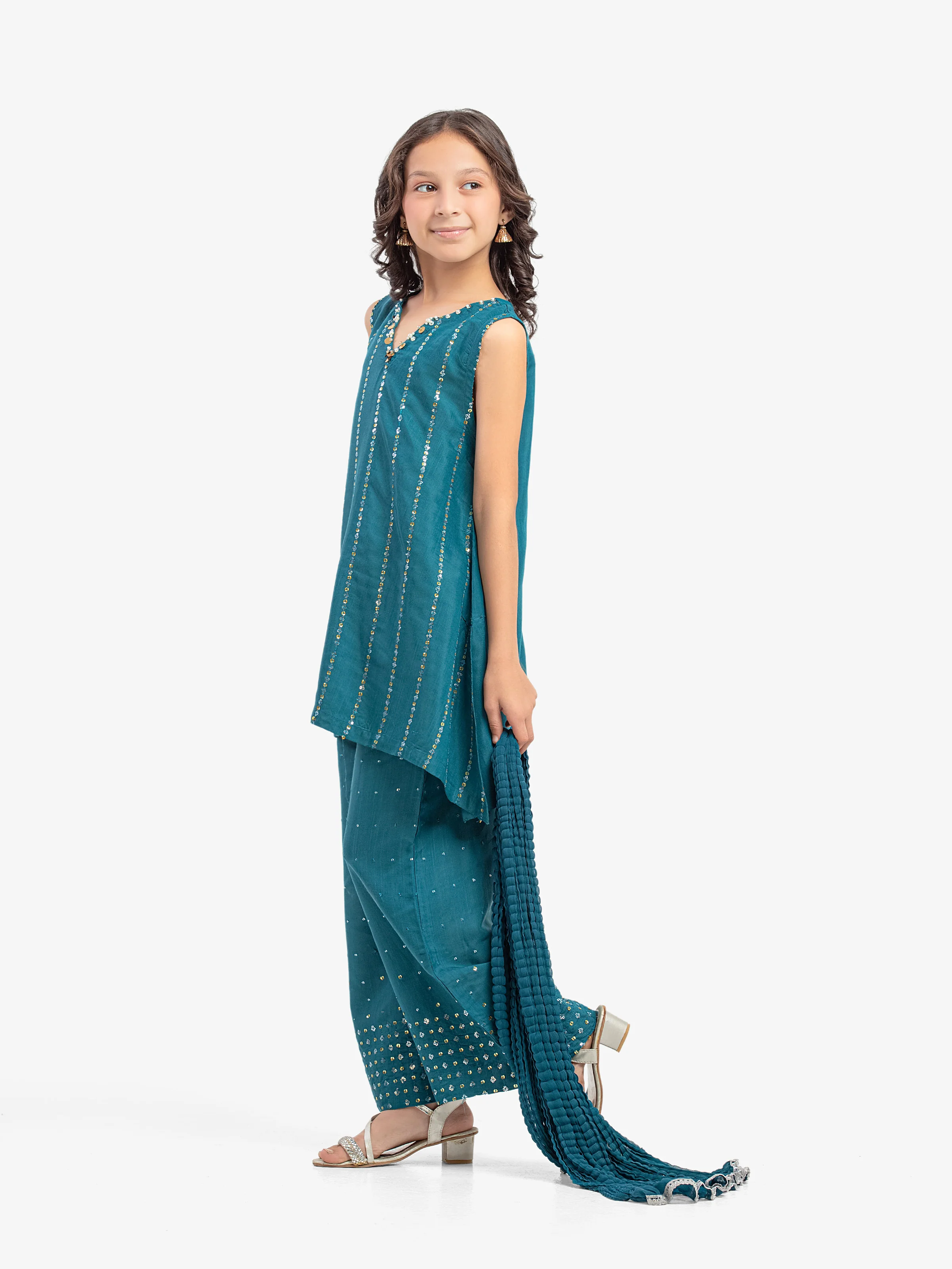 Girl's Teal Pret - EGTPLE5-50044-3P - Image 4