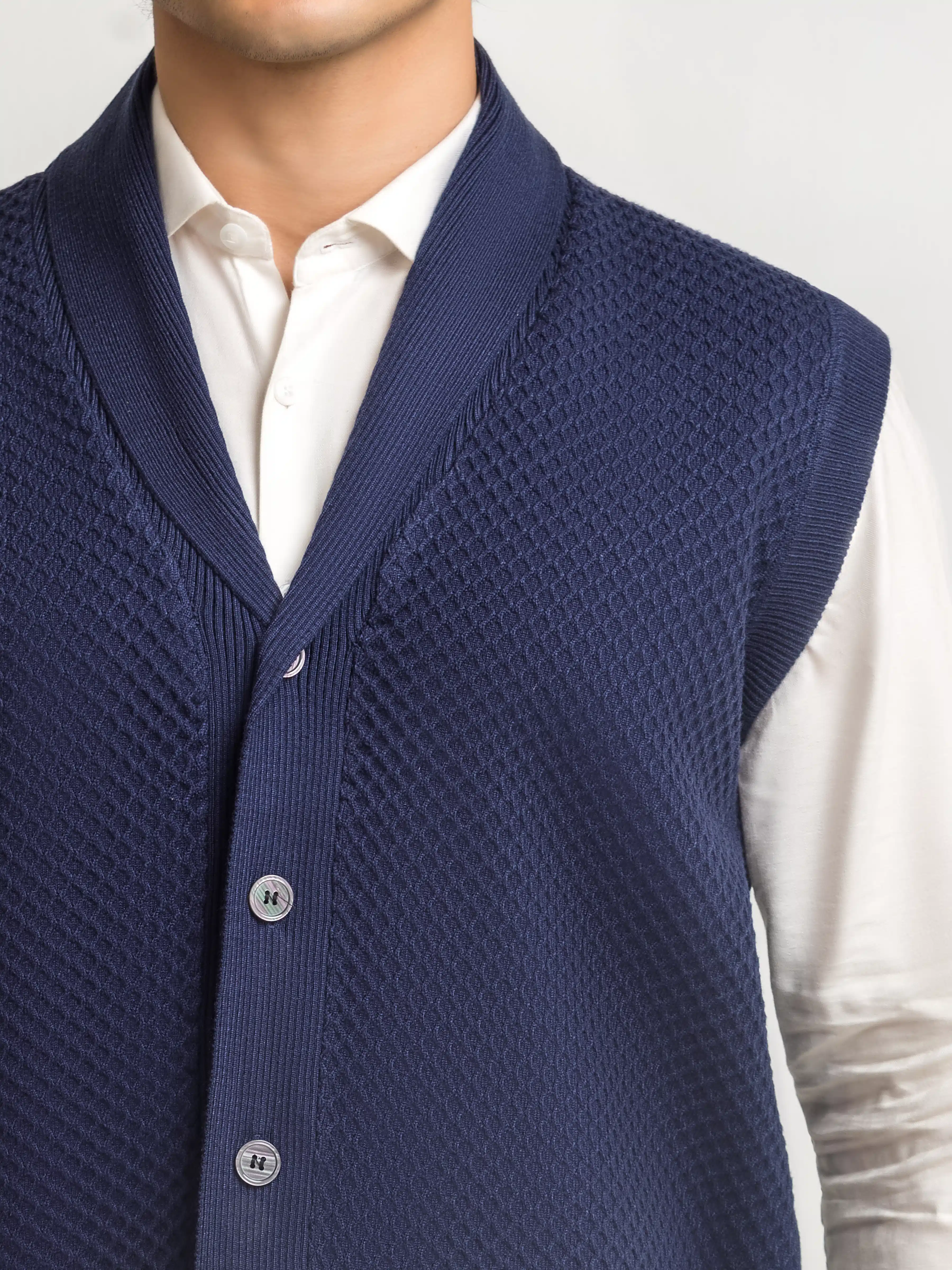 Men's Blue Sweater - EMTSWT5-003 - Image 3