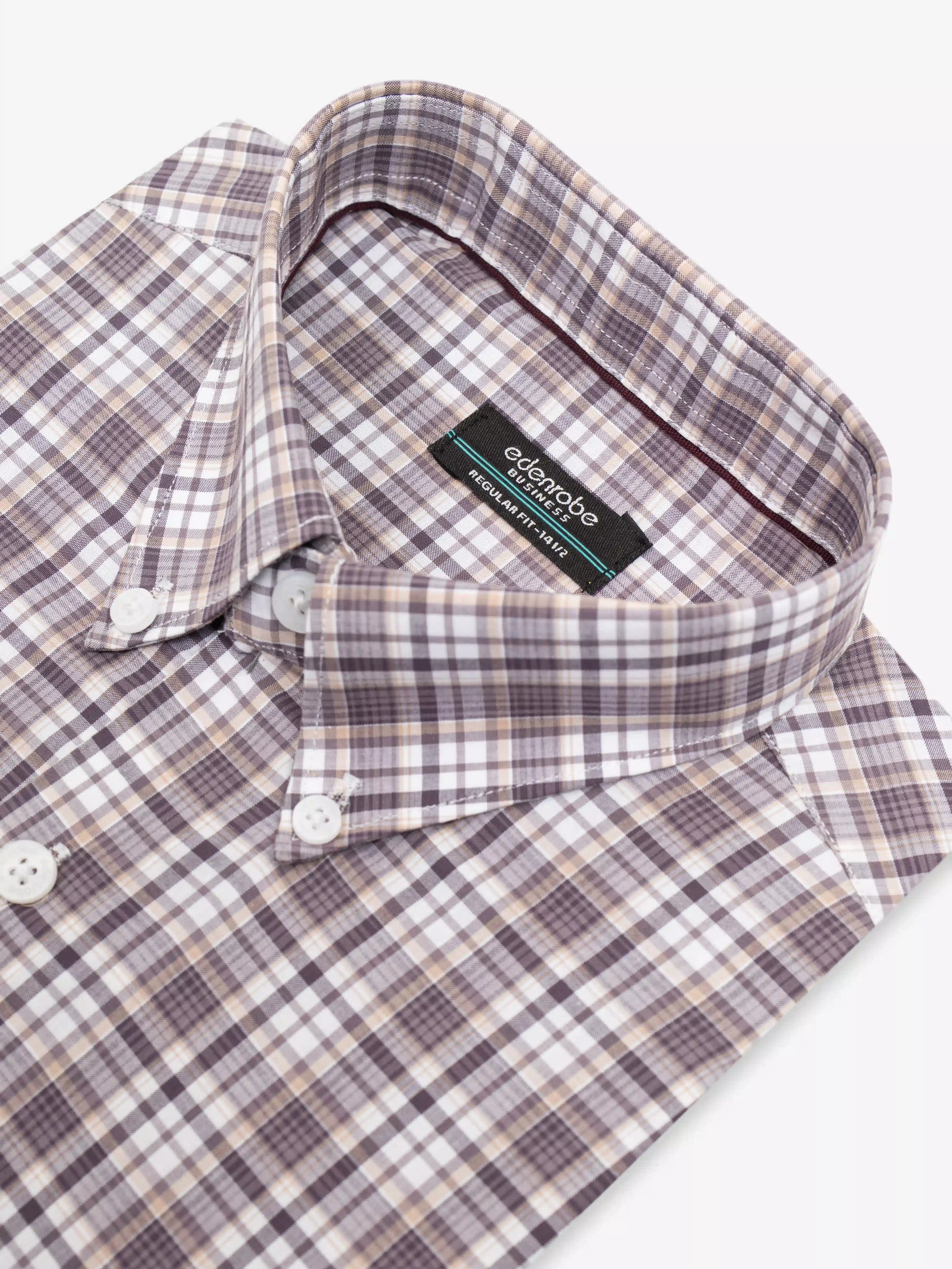 Men's Light Purple Shirt - EMTSB6-191 - Image 4