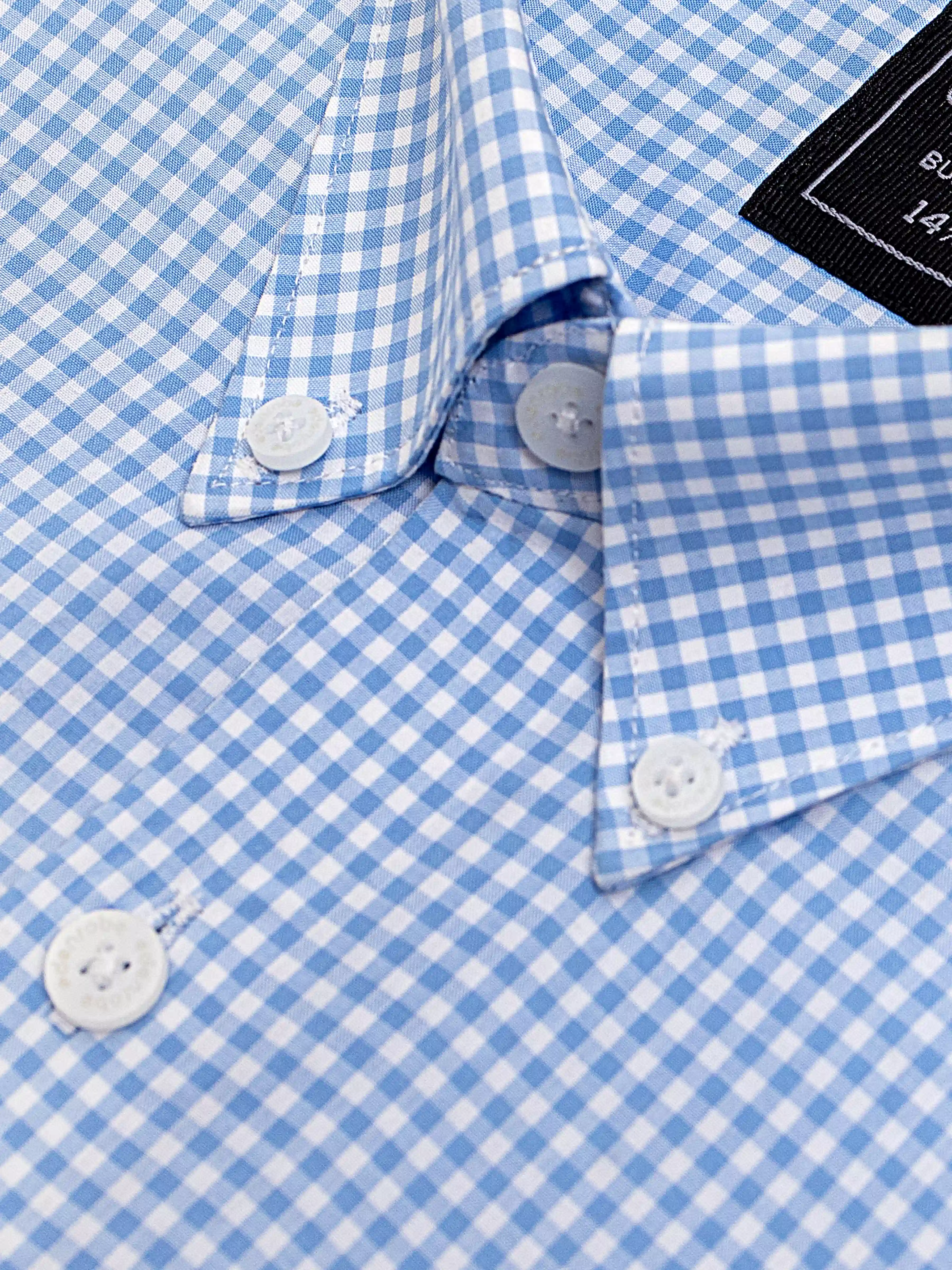 Men's Sky Blue Shirt - EMTSB6-203 - Image 3